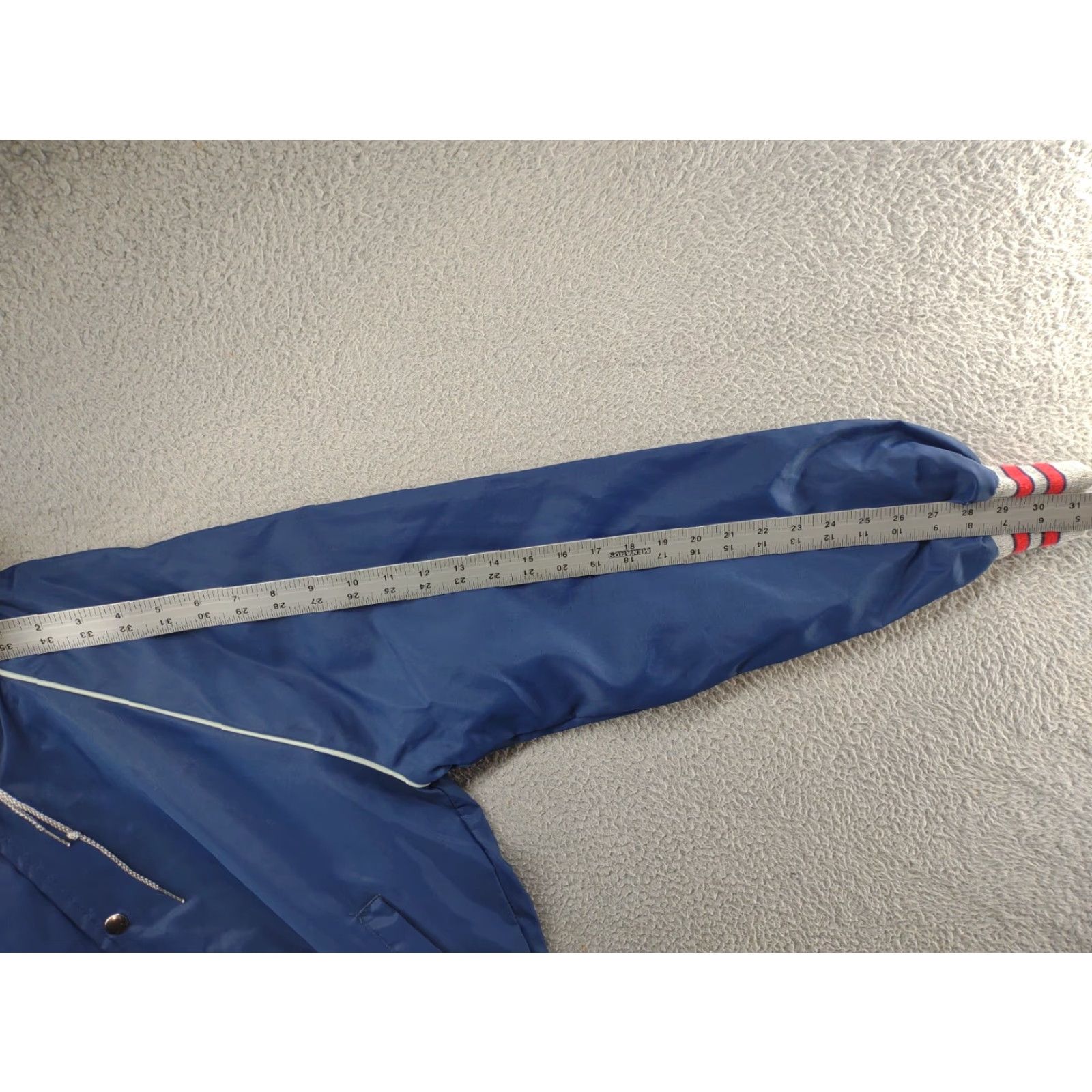 Vintage VINTAGE West Wind Mens Snap Up Satin Bomber Style Hooded Jacket S Jacket Bomber 90s retro Mens Size US S / EU 44-46 / 1 - 7 Thumbnail