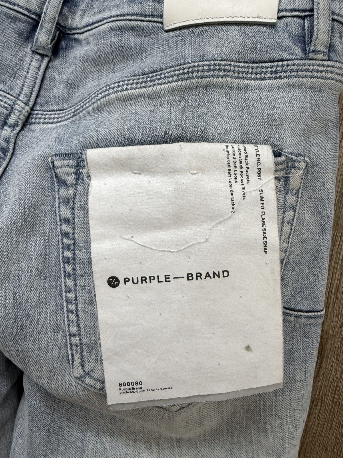 Purple Brand Purple Brand Flare Jeans Size US 32 / EU 48 - 9 Thumbnail