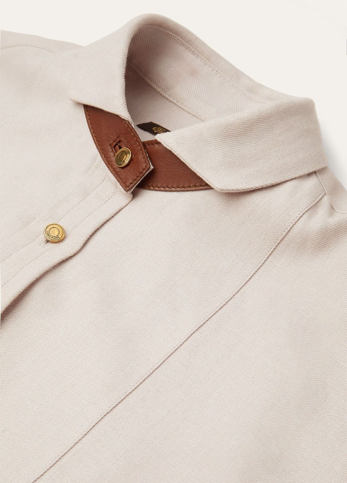 Loro Piana o1srvl11e0526 FAP0334 Anastasia Midi Dress in Light Beige Size M / US 6-8 / IT 42-44 - 2 Thumbnail