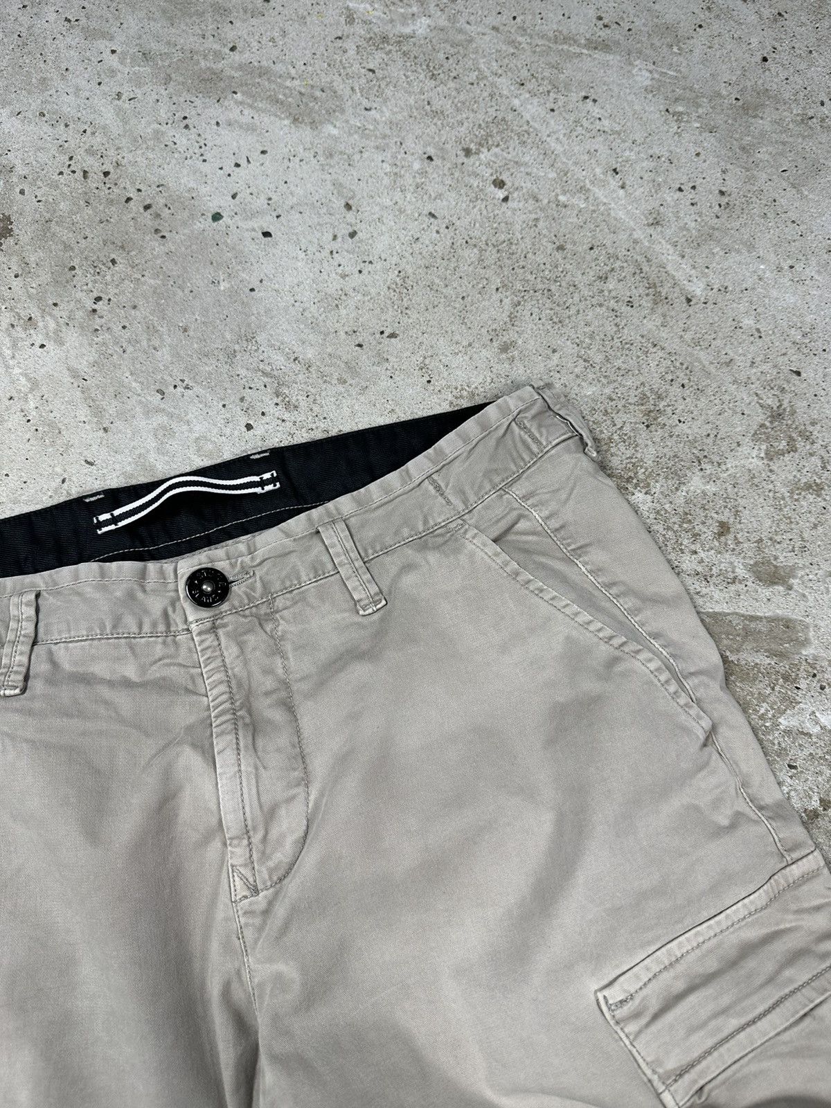 Massimo Osti × Stone Island Stone Island Beige Cargo Pants Type SK Size US 32 / EU 48 - 11 Thumbnail