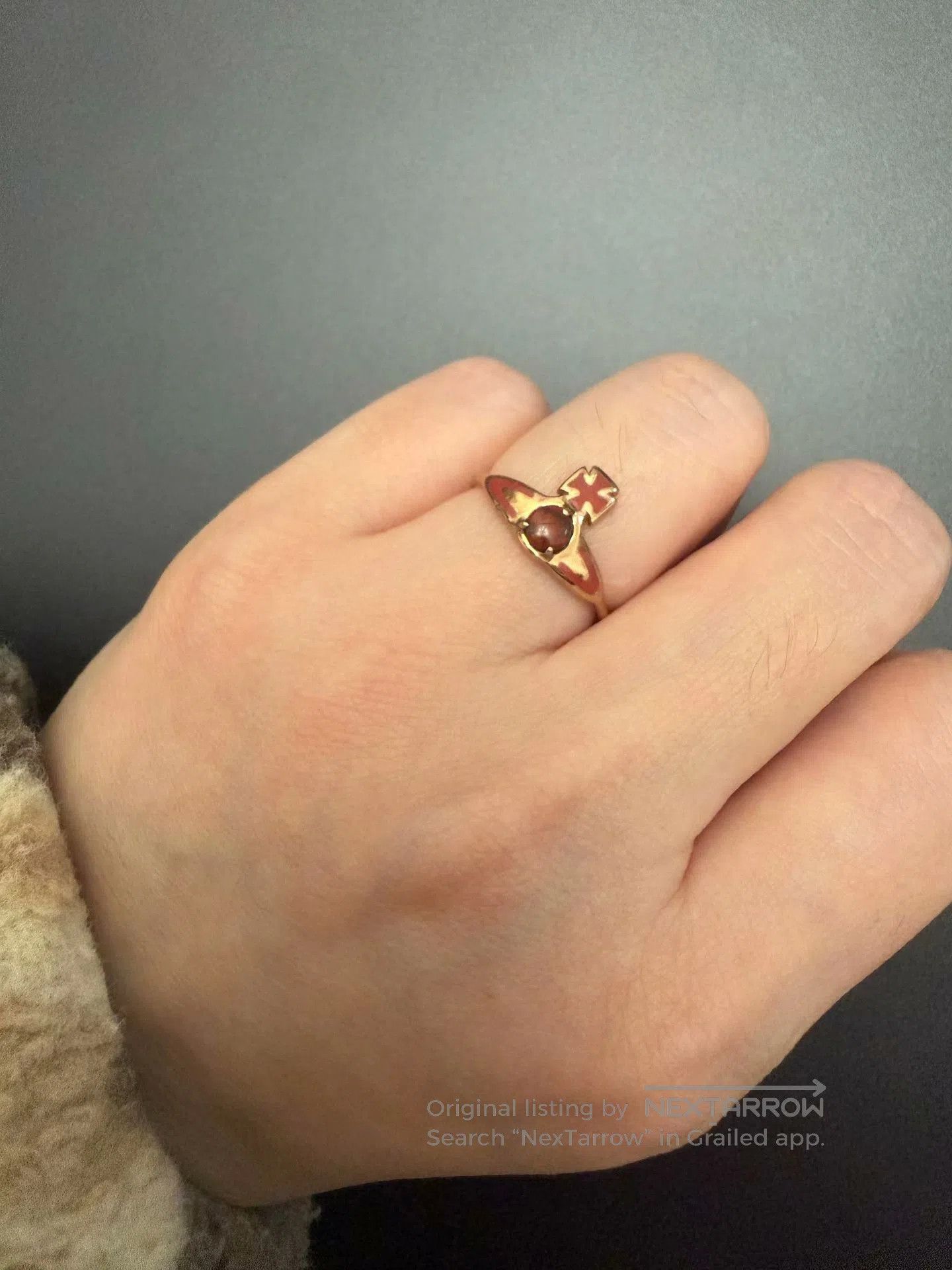 Vivienne Westwood Vivienne Westwood Saturn Ring. Size ONE SIZE - 2 Thumbnail