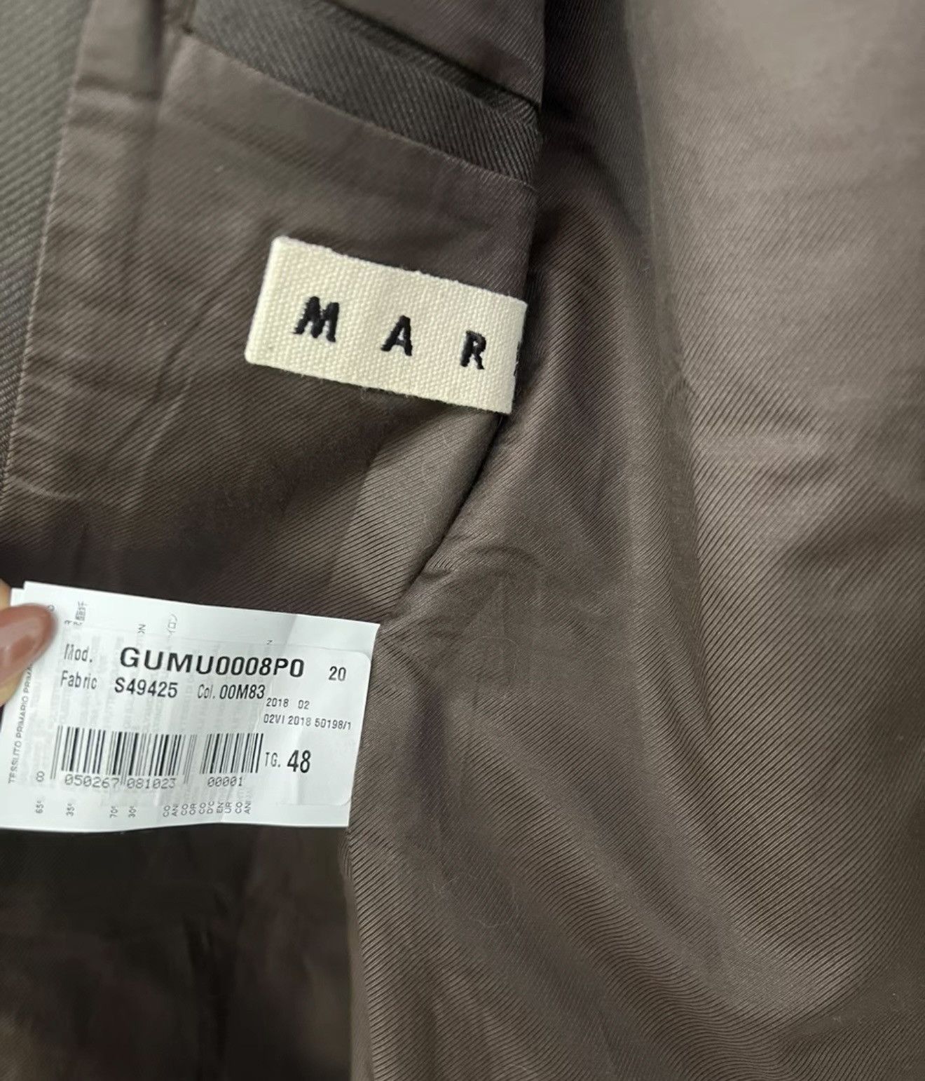 Marni Marni Playful Workwear Jacket 18SS Size US M / EU 48-50 / 2 - 5 Thumbnail
