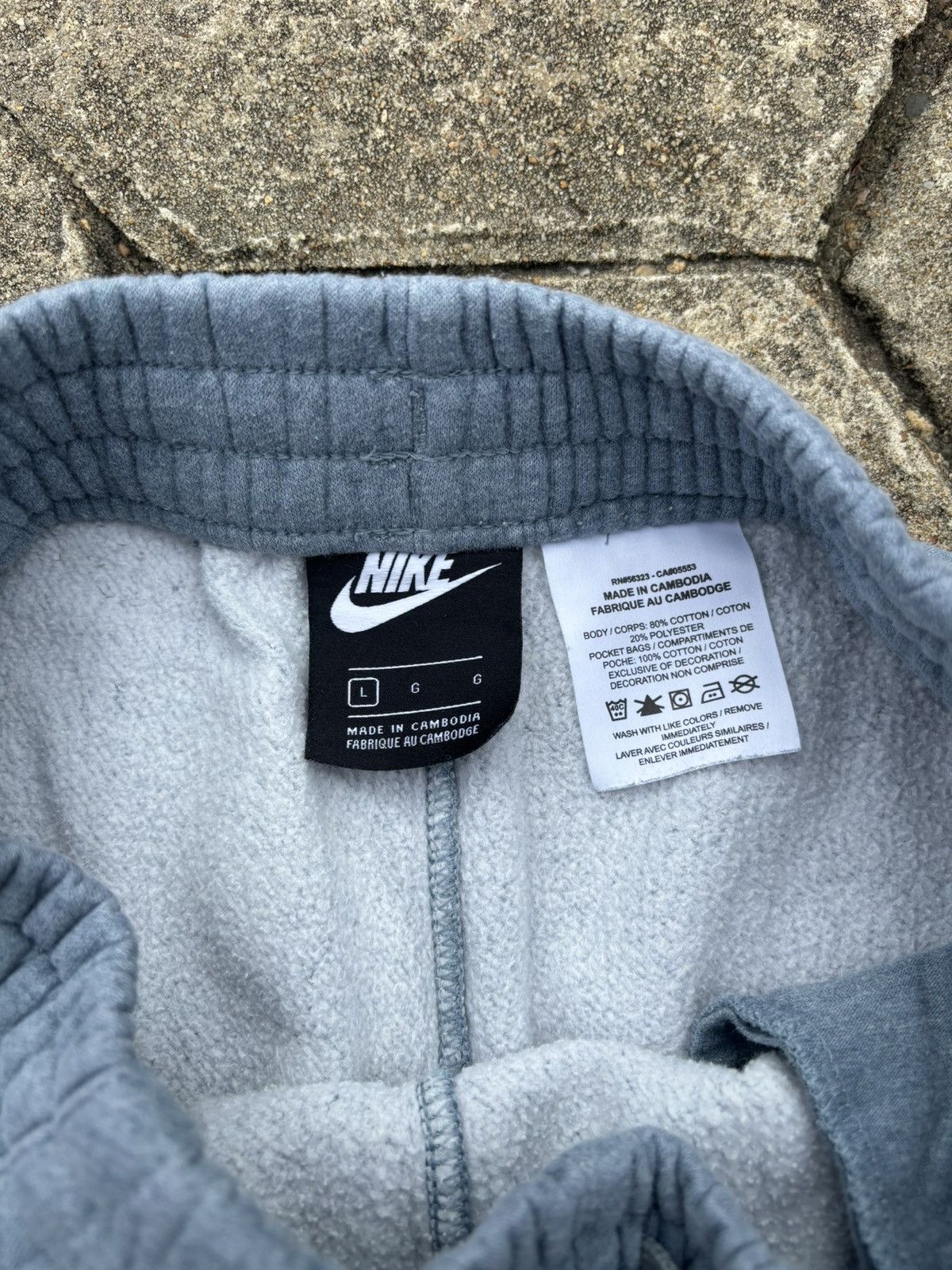 Nike Y2K Nike Straight Leg Cuffed Sweatpants Size US 30 / EU 46 - 4 Thumbnail