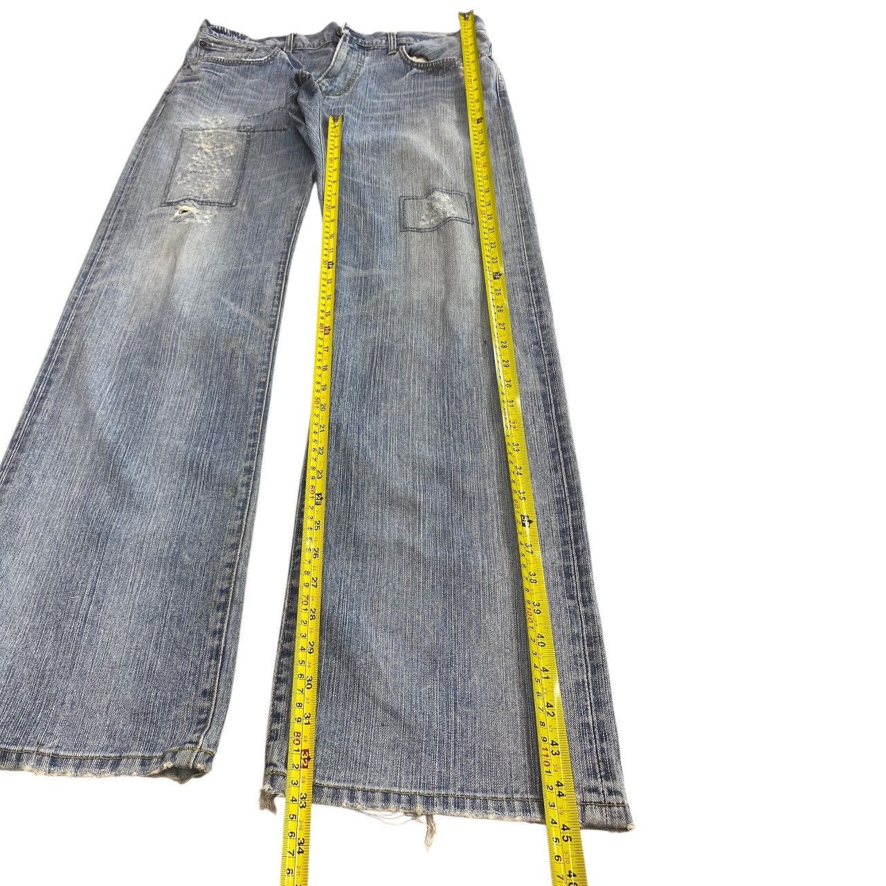 Edwin Edwin Acid Blue Wash Style Loose jeans Size US 36 / EU 52 - 7 Thumbnail
