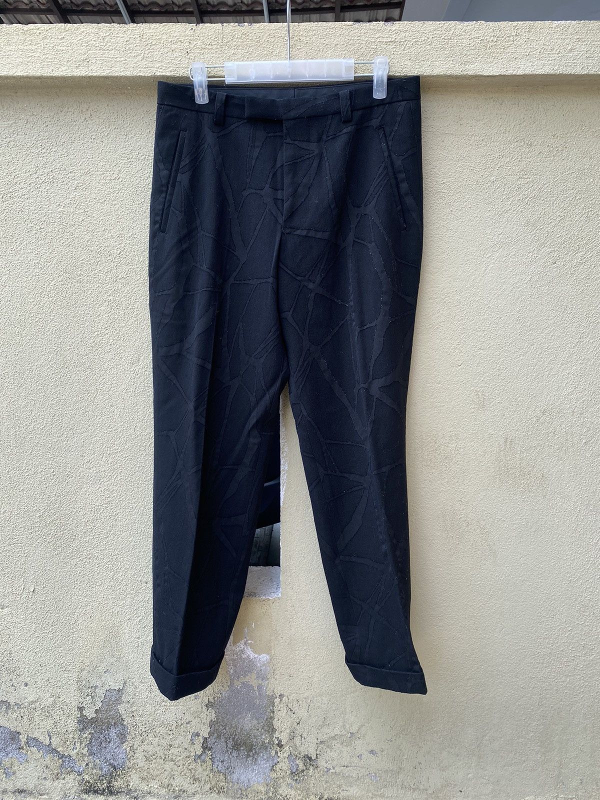 image of Jean Paul Gaultier Classique Black Slack, Men's (Size 30)