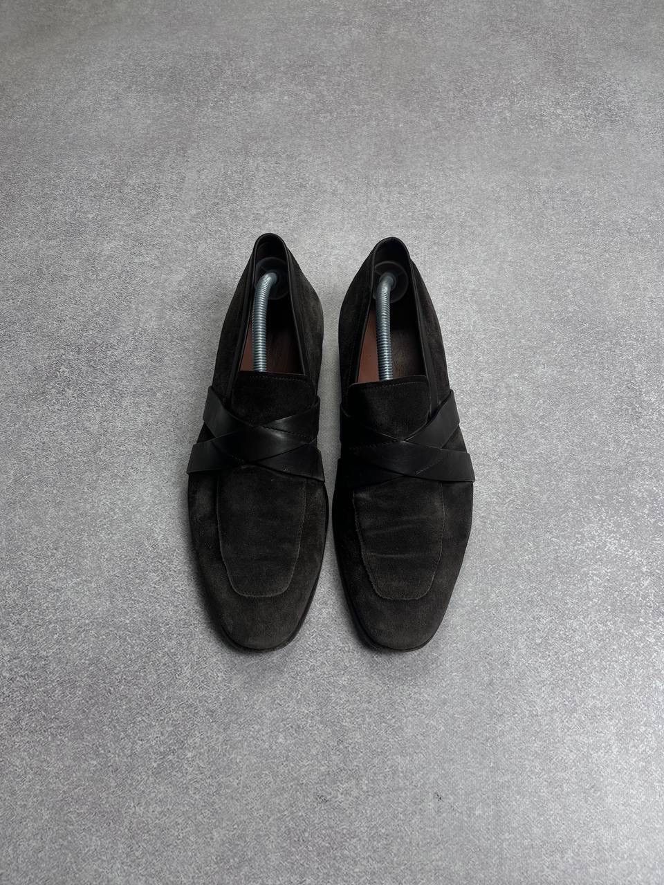 Ermenegildo Zegna Vintage Ermenagildo Zegna Suede Low Loafers US 9.5 Size US 9.5 / EU 42-43 - 3 Thumbnail