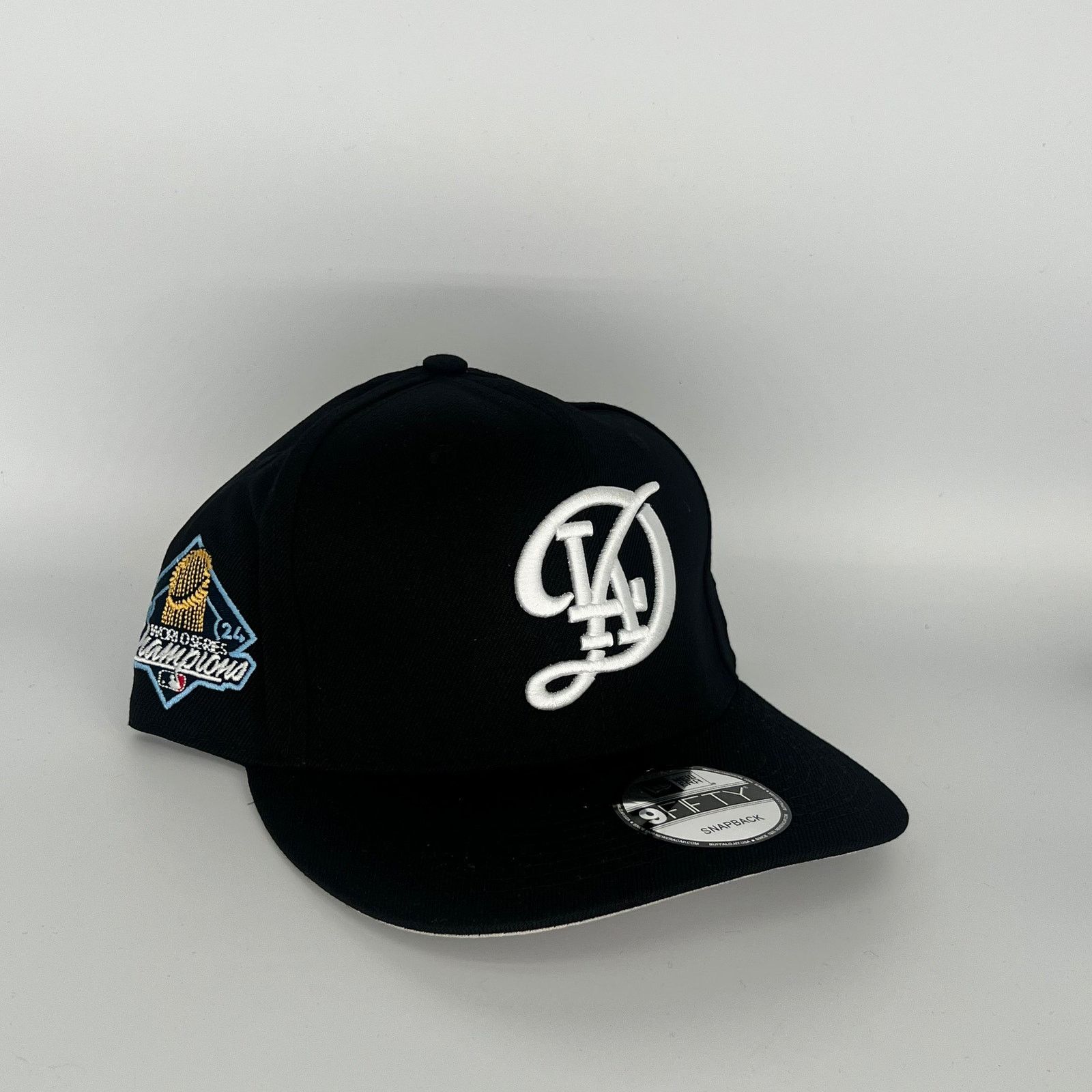 New Era Black Los Angeles Dodgers 2024 World Series Champions Size ONE SIZE - 1 Thumbnail