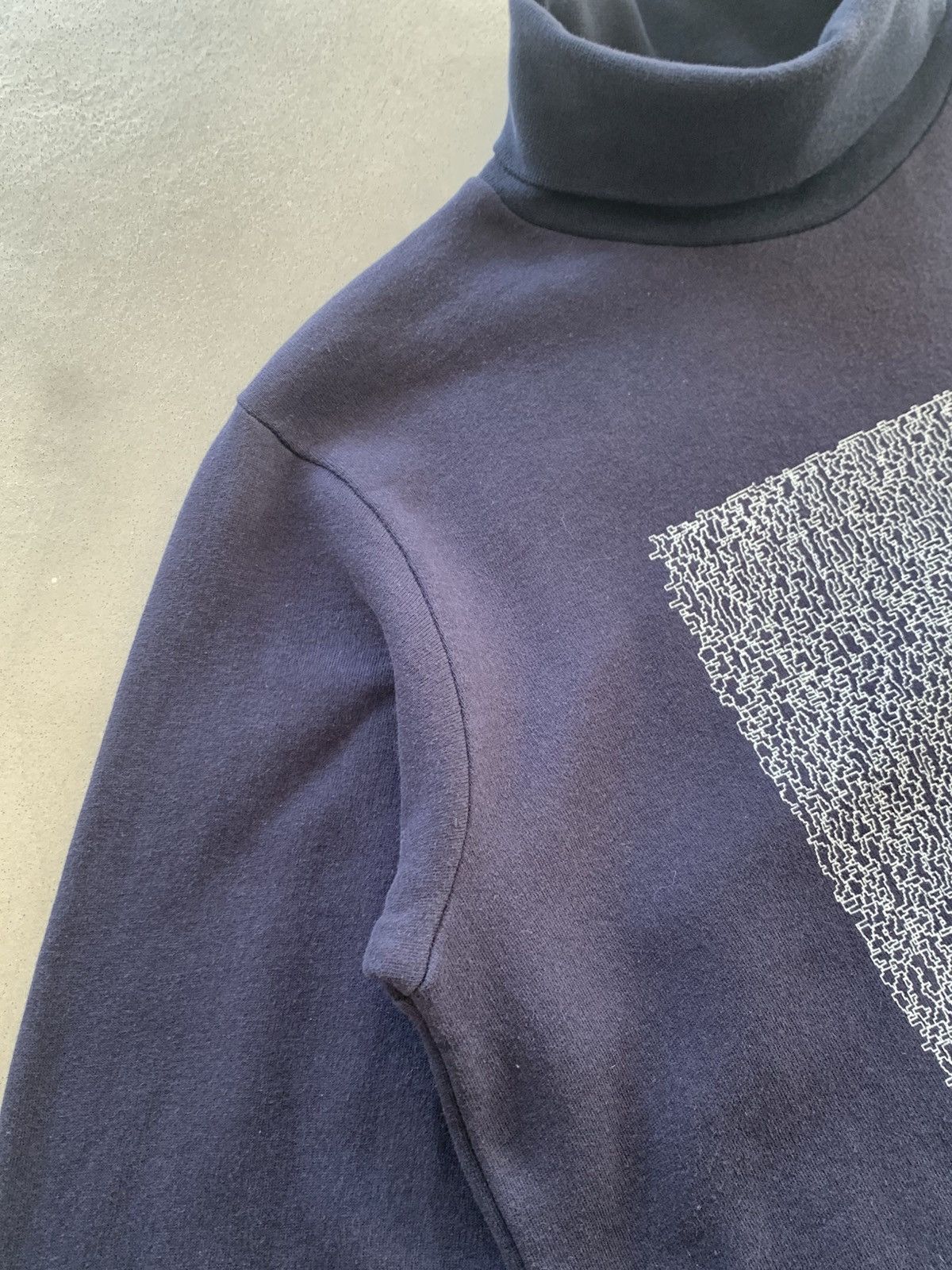Joy Division × Raf Simons AW 2003-2004 RAF SIMONS " CLOSER " navy sweatshirt size 50-M Size US M / EU 48-50 / 2 - 16 Thumbnail