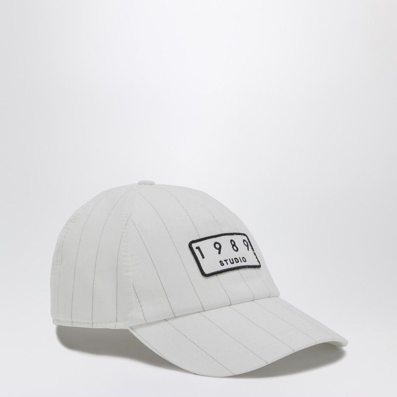 1989 STUDIO 1989 Studio White Striped 1989 Studio Baseball Cap Size ONE SIZE - 1 Thumbnail
