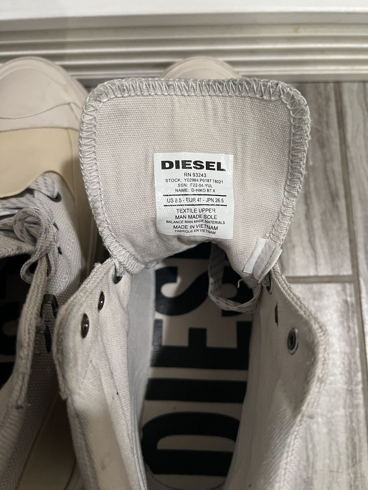 Diesel Diesel D-HIKO BT X Natural Ankle Boots - Men’s Size US 8.5 Size US 8.5 / EU 41-42 - 12 Thumbnail