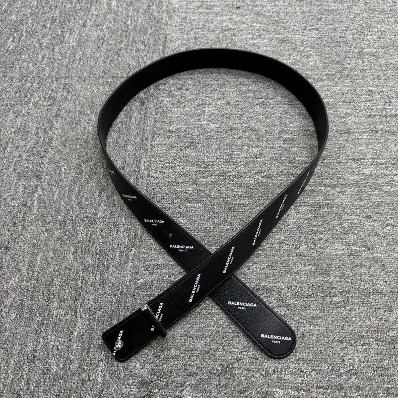 Balenciaga Balenciaga Printed Belt with Logo-yf Size ONE SIZE - 1 Thumbnail
