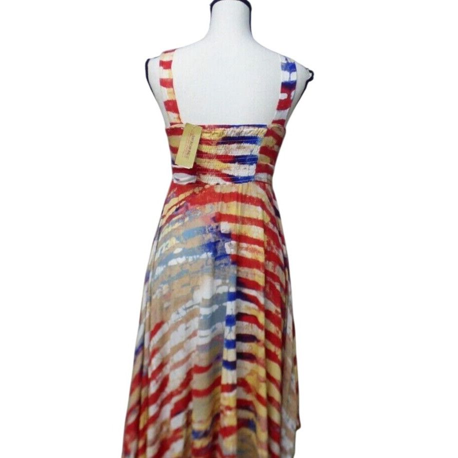 Other American Rag Junior’s Handkerchief-Hem, Red- multi, XS Size XS / US 0-2 / IT 36-38 - 7 Thumbnail