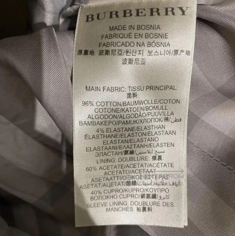 Burberry Burberry Green Cotton Mid-Length Women's Trench Coat. Size M / US 6-8 / IT 42-44 - 6 Thumbnail