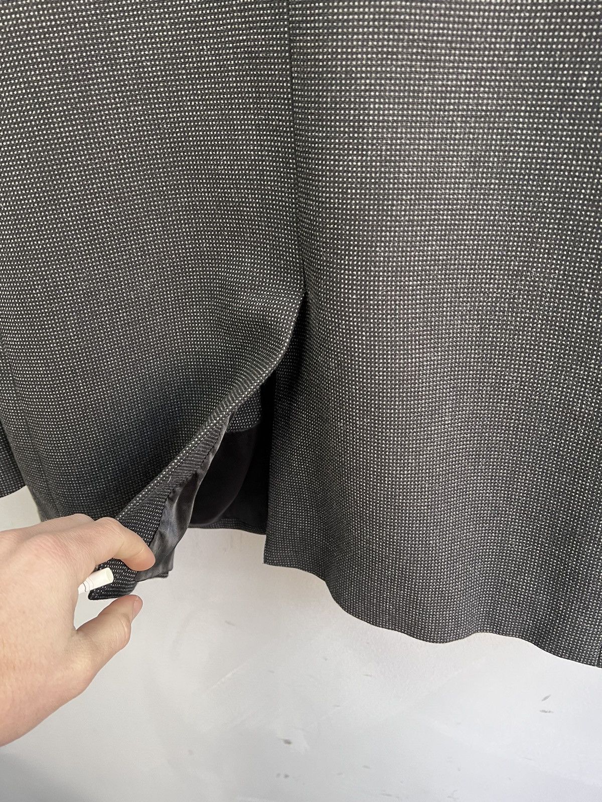 Balmain Vintage 3 button Balmain blazer jacket gray Size 52R - 14 Thumbnail