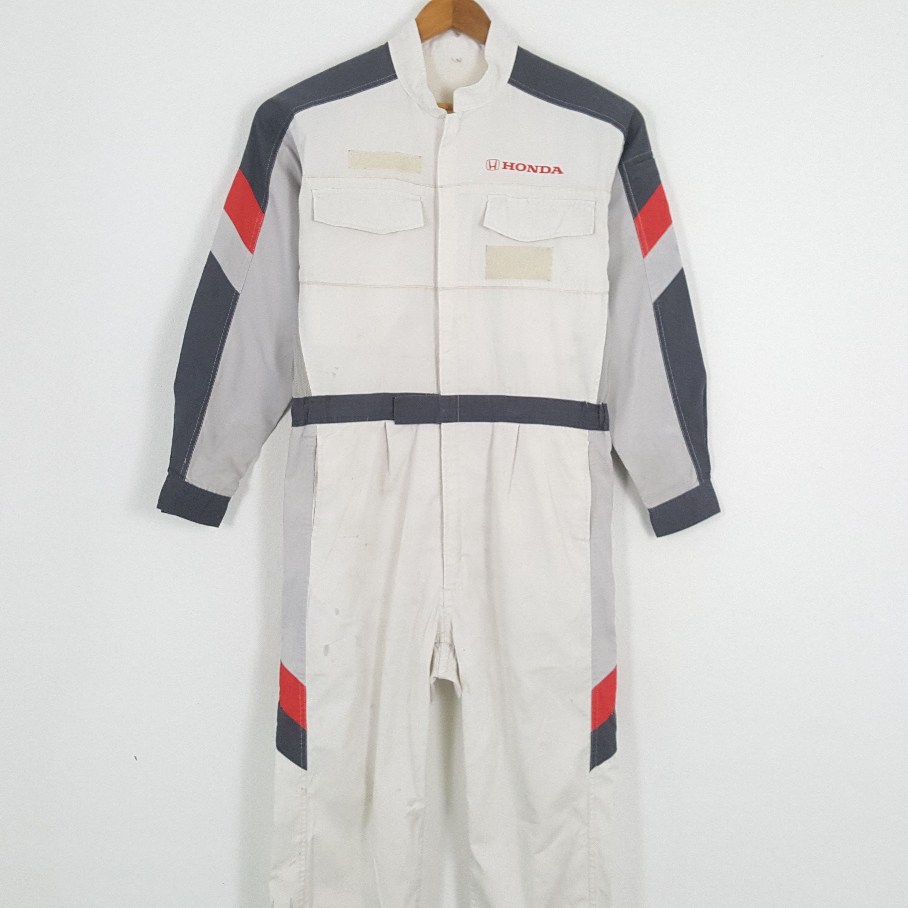 Honda × Vintage Vintage HONDA Japanese Racing Team Coverall Jacket Size US M / EU 48-50 / 2 - 5 Thumbnail