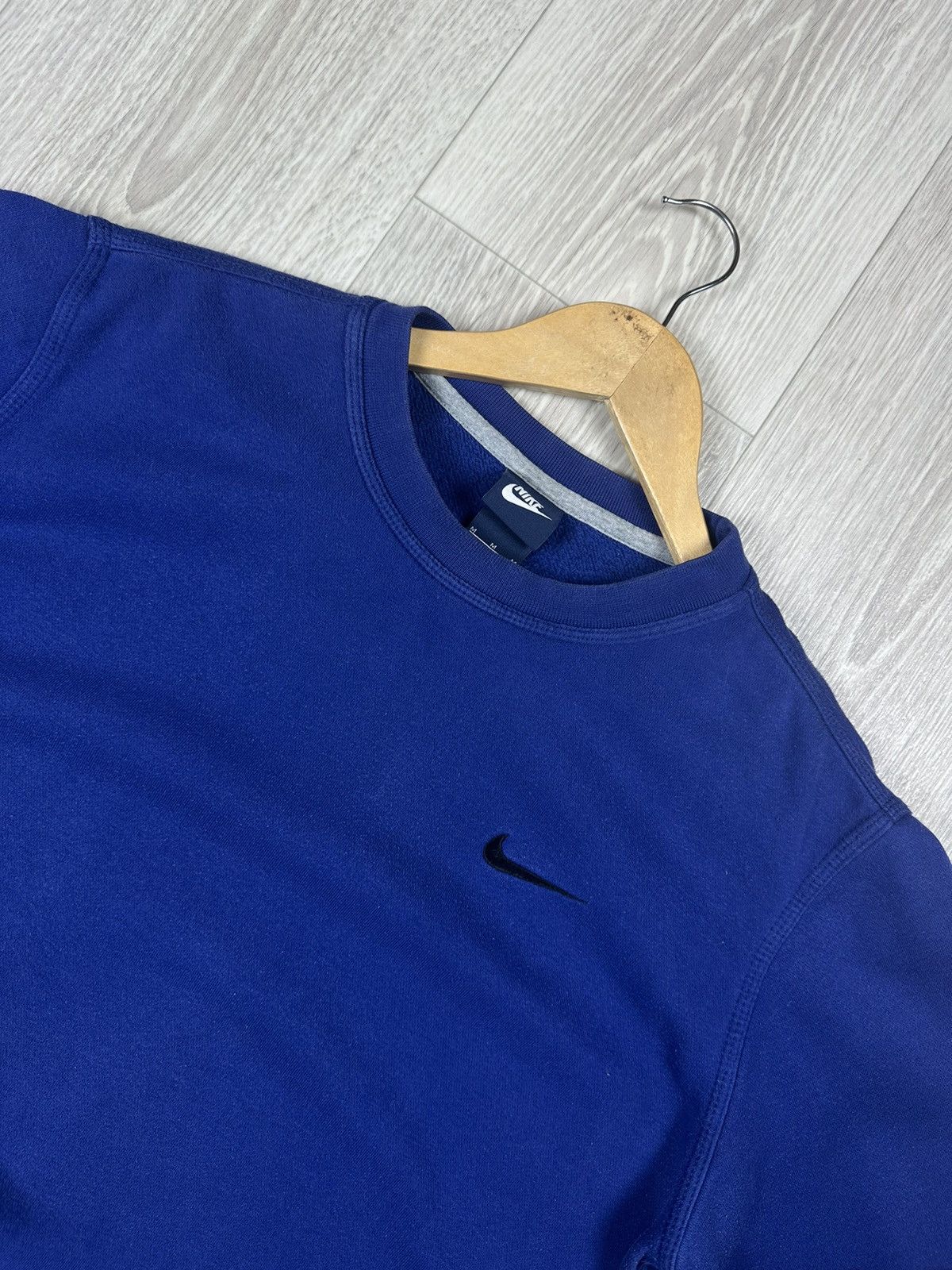 Nike × Vintage Vintage Nike Sweatshirt Small Swoosh Y2K Size US M / EU 48-50 / 2 - 5 Thumbnail