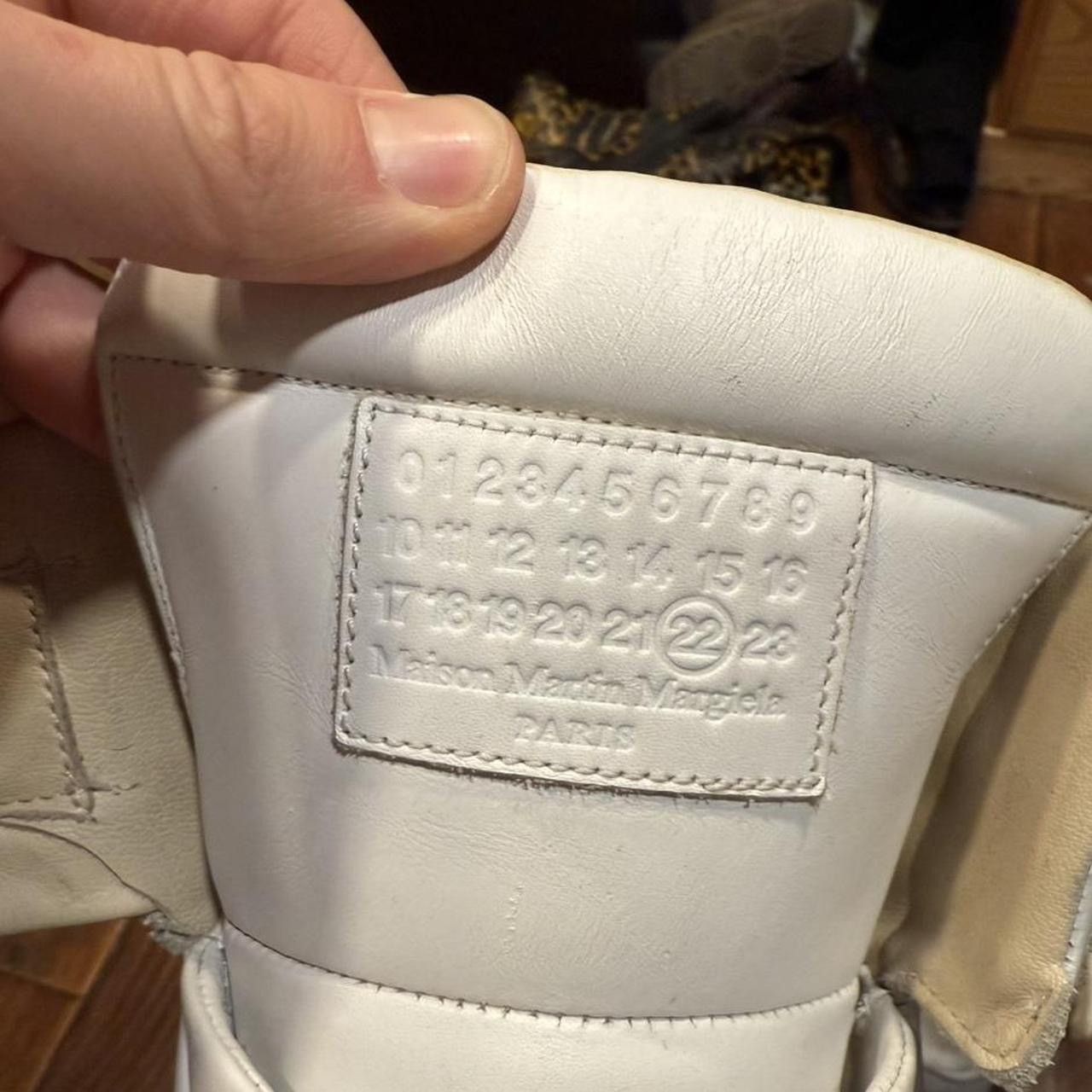 Maison Margiela Maison Margiela Future White High Top Leather Sneakers 44 Size US 11 / EU 44 - 7 Thumbnail