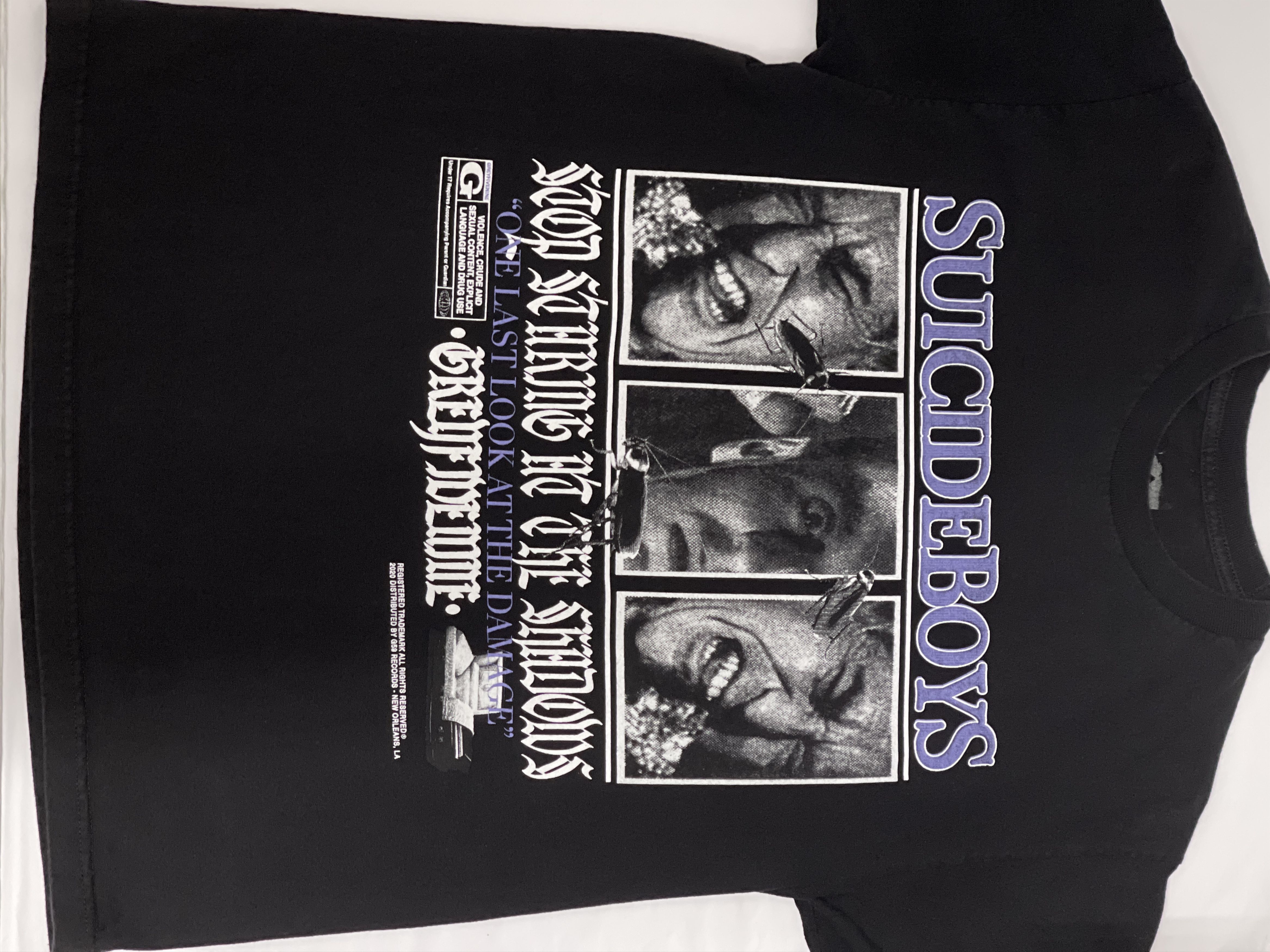 Suicide Boys Stop Staring at the Shadows Tee