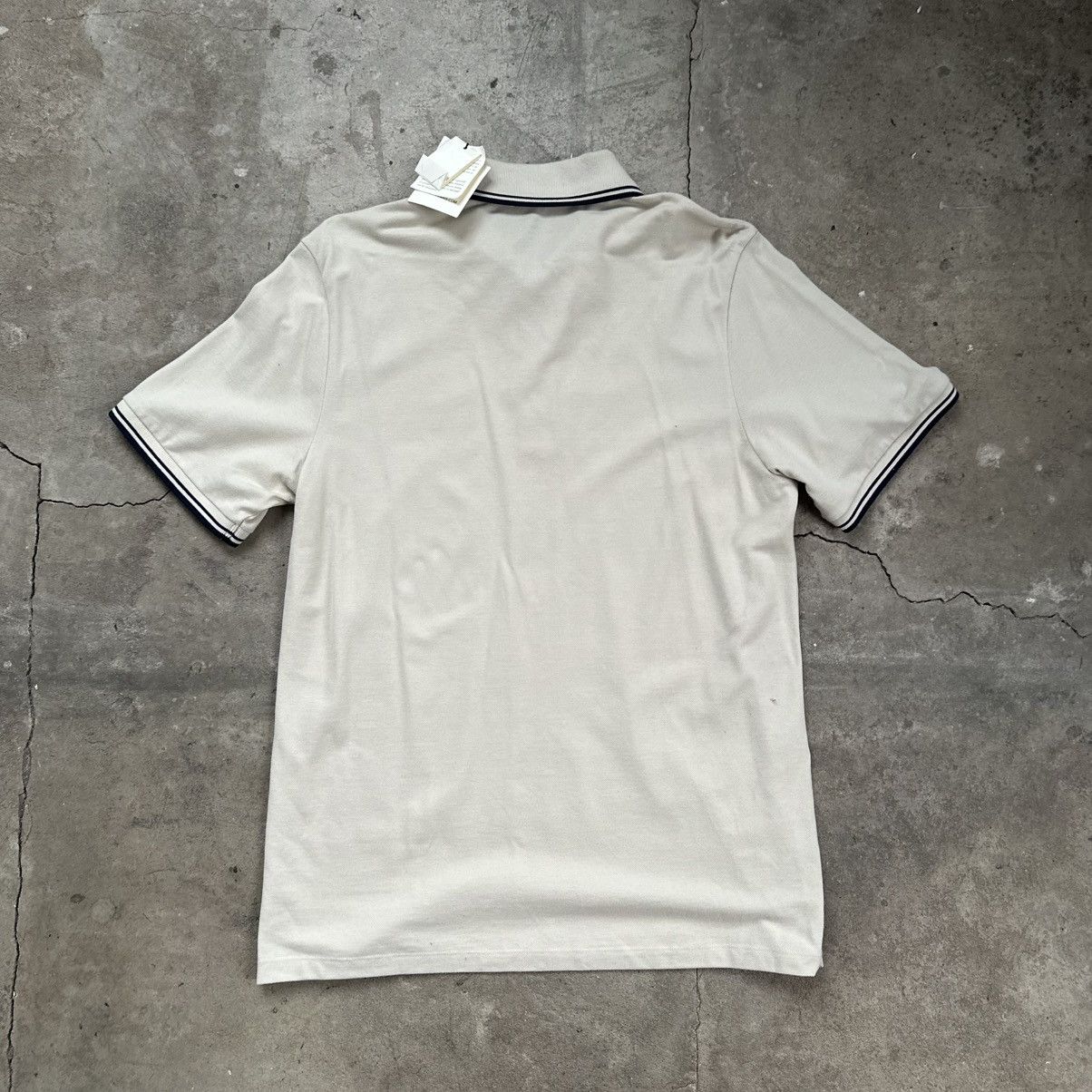 Sandro Sandro Cream Men's Polo Shirt Size US L / EU 52-54 / 3 - 7 Thumbnail