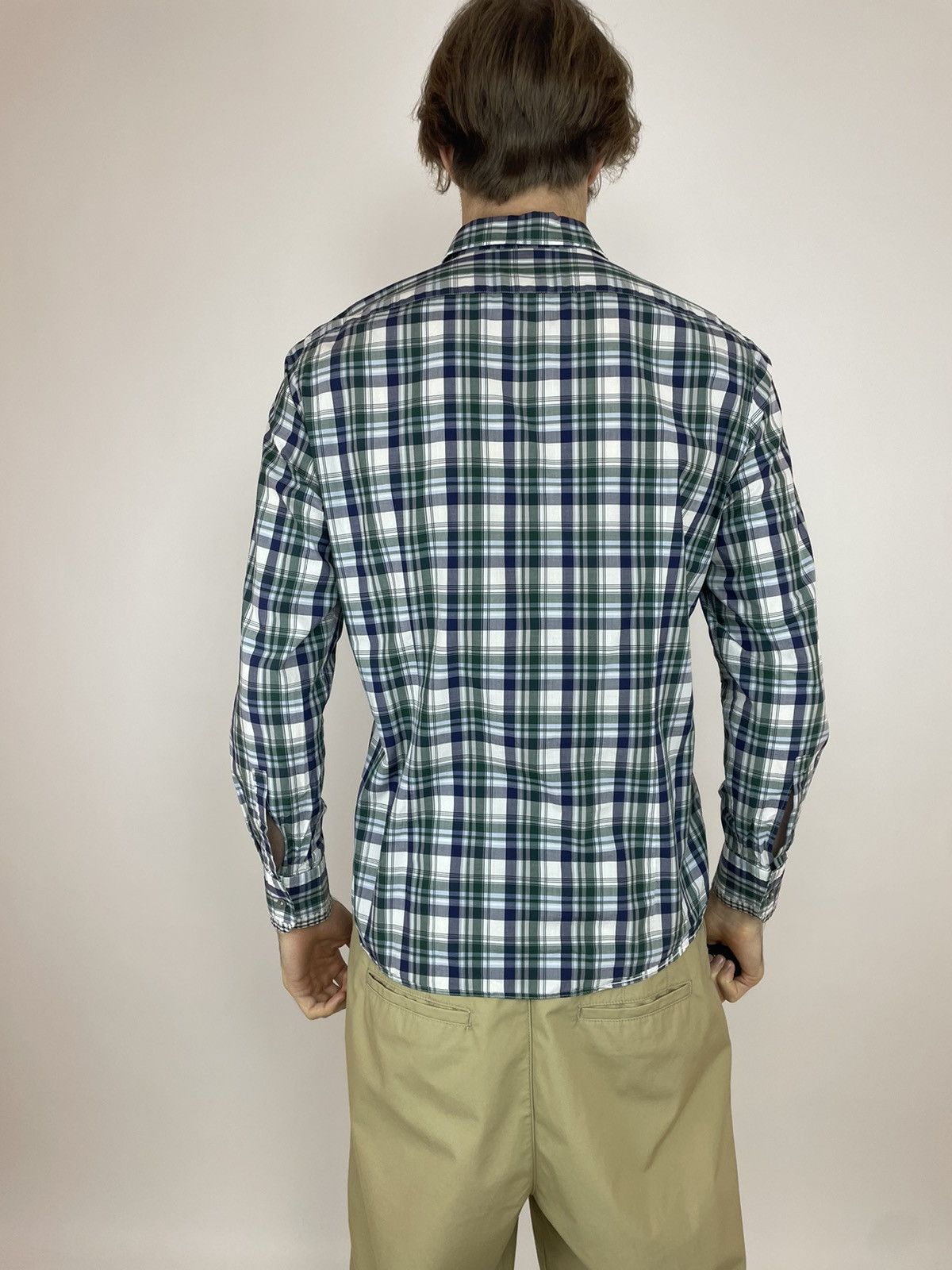 Hugo Boss HUGO BOSS Plaid shirt long sleeve size L Size US L / EU 52-54 / 3 - 7 Thumbnail