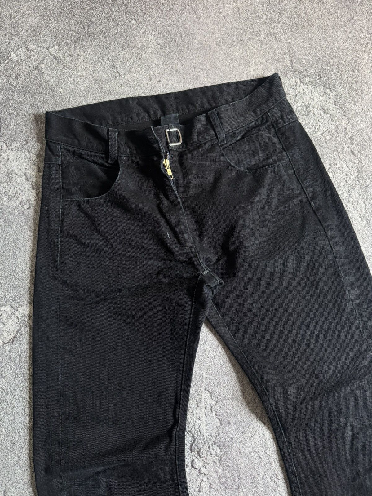 Damir Doma × Silent By Damir Doma Silent By Damir Doma 3D denim pant trouser jeans Y2K L.G.B. Size US 30 / EU 46 - 6 Thumbnail