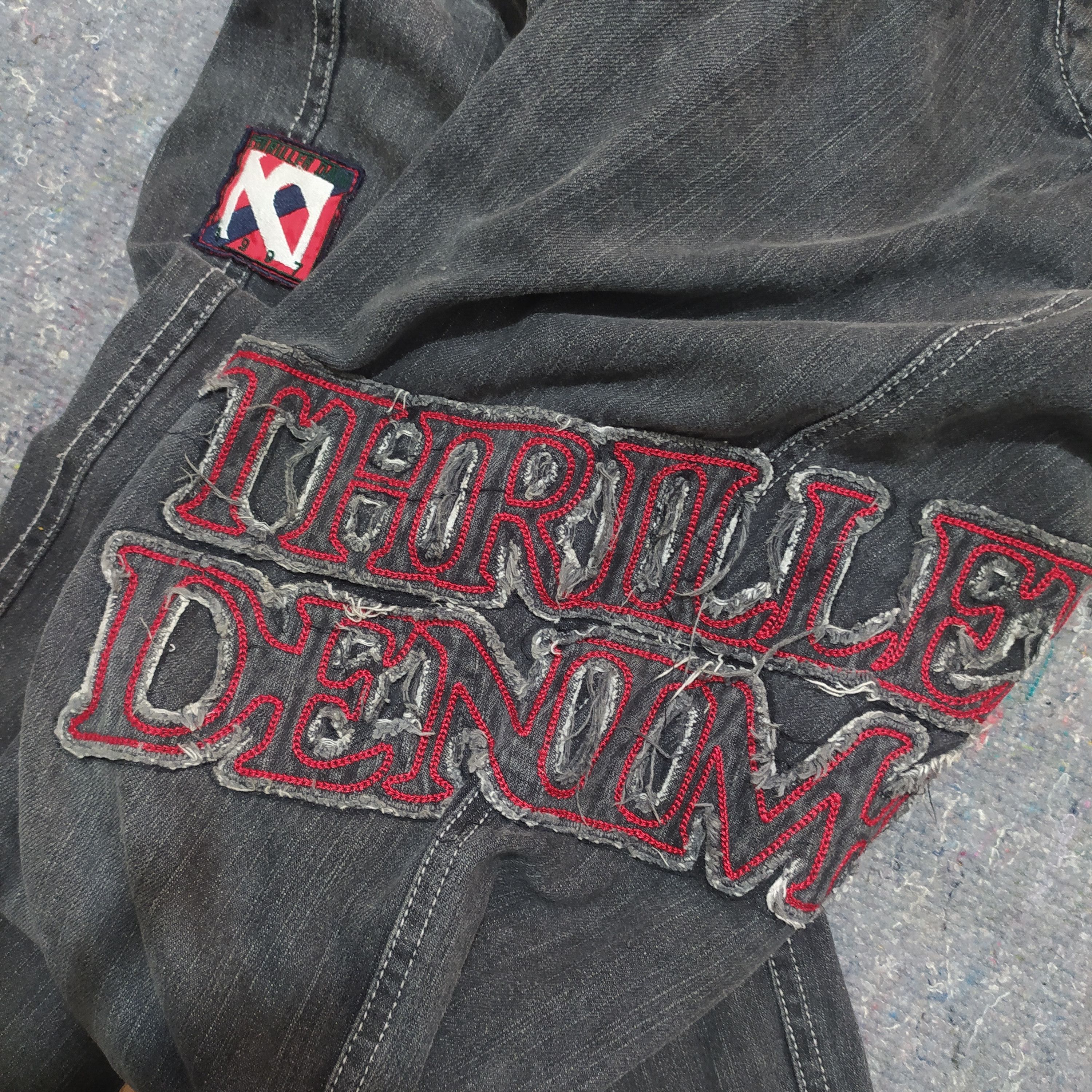 Japanese Brand THRILLER DENIM WASHED BLACK Size US 32 / EU 48 - 8 Thumbnail