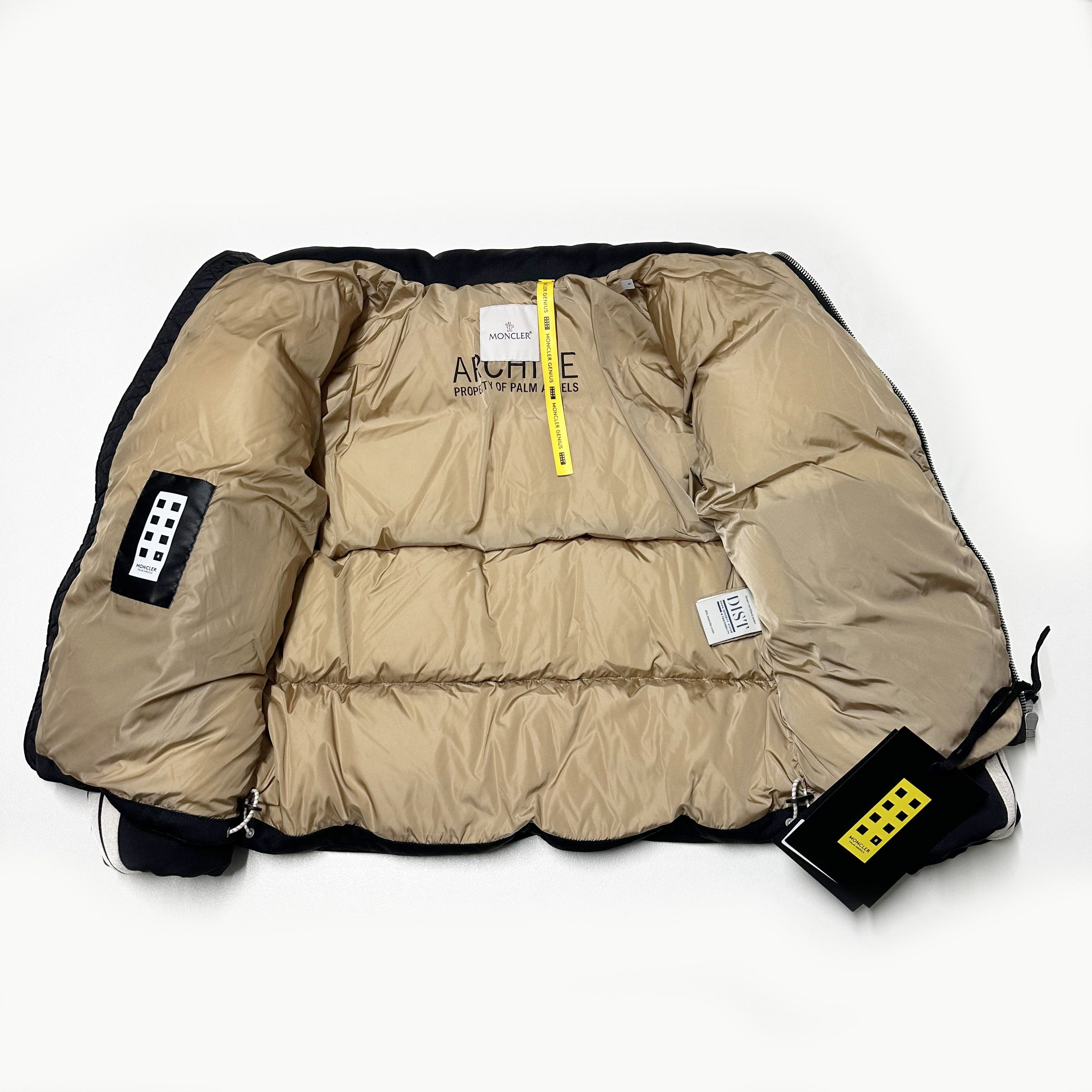 Moncler × Palm Angels Moncler Palm Angels 1 2 M Medium rodman jacket black puffer Size US M / EU 48-50 / 2 - 10 Thumbnail