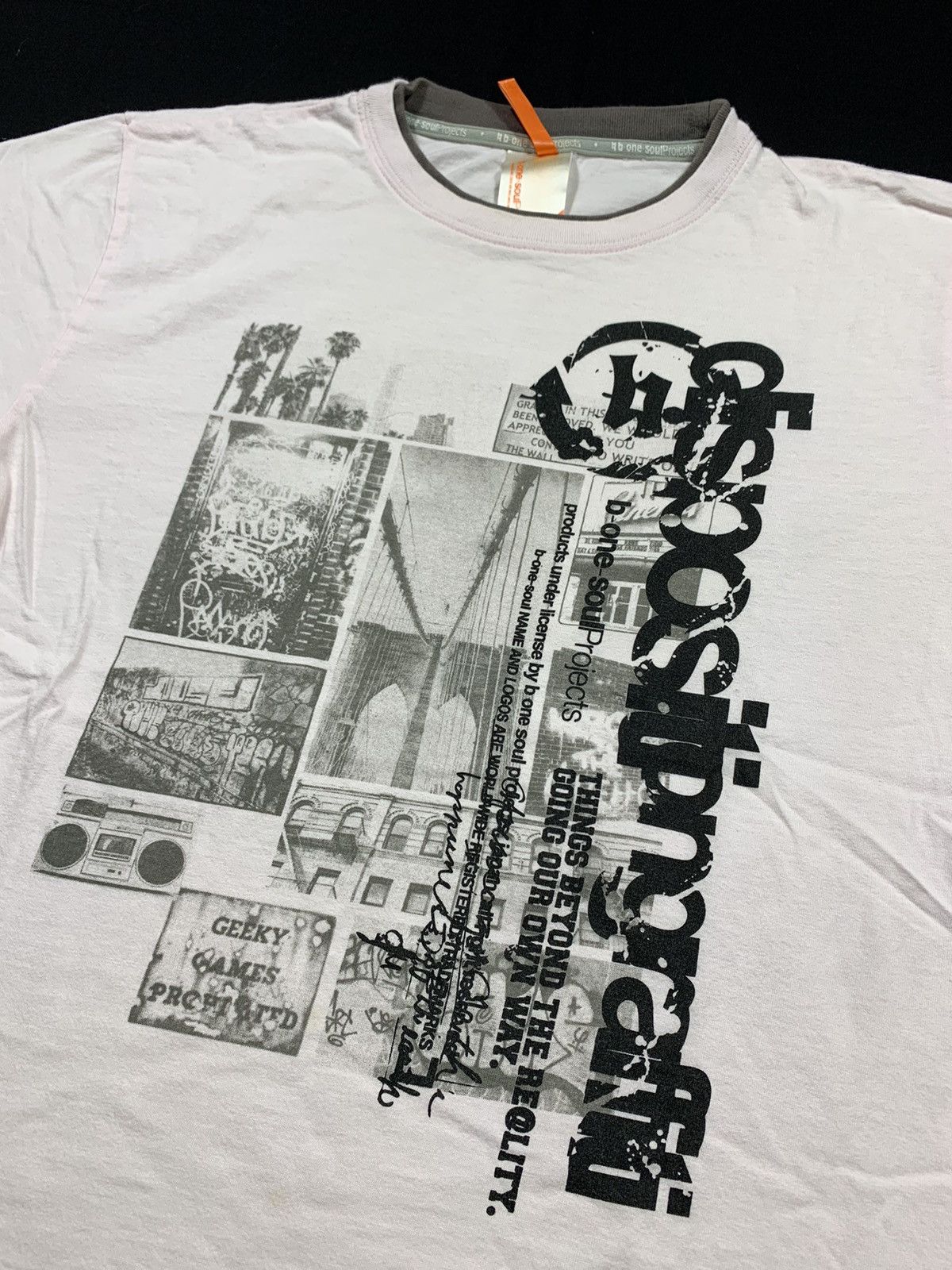 Hysteric Glamour ❤️‍🔥BINDING OFFER❤️‍🔥B ONE SOUL DOUBLE LAYER POEM TEE Size US M / EU 48-50 / 2 - 2 Thumbnail