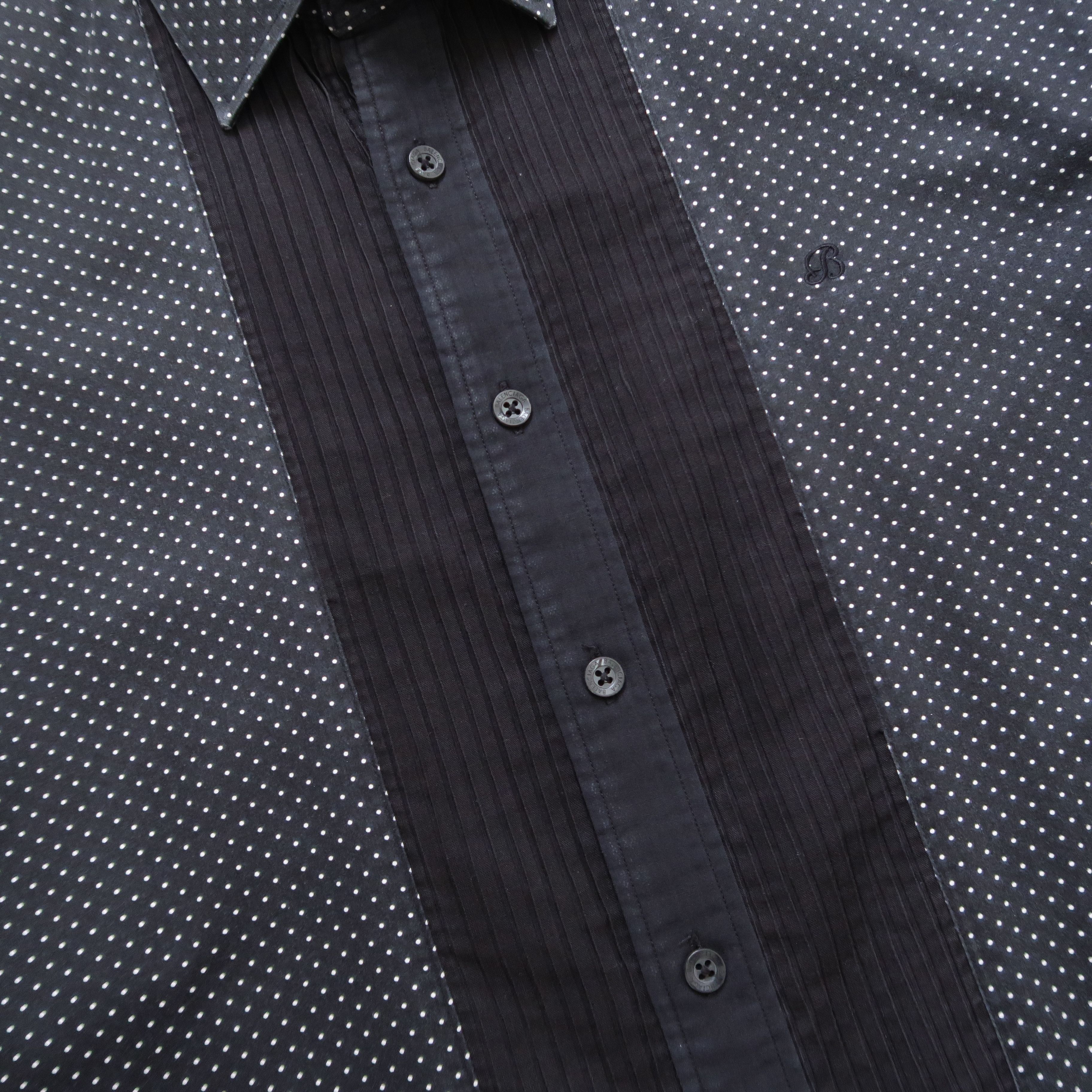 Balenciaga Vintage Balenciaga The Classic Psychedelic Pleats Shirt Size US M / EU 48-50 / 2 - 6 Thumbnail