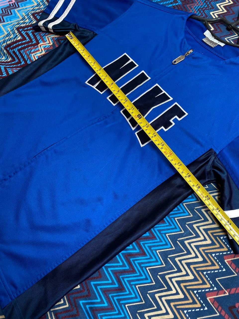 Nike Streetwear T-Shirt Nike full zip ap big logo Y2K Vintage Size L / US 10 / IT 46 - 13 Thumbnail