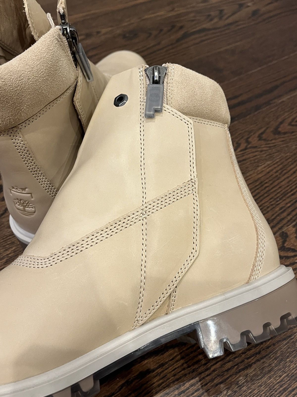 A-COLD-WALL* × Timberland A COLD WALL x Timberland 6 Inch Zip Boots Size US 11 / EU 44 - 14 Thumbnail