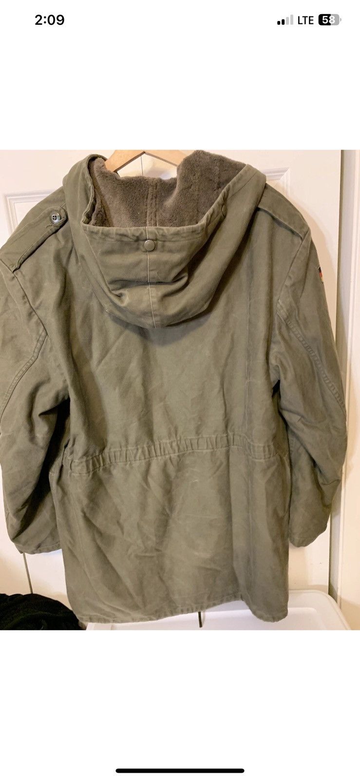Other Vintage GERMAN Army Parka Field Jacket 1981 Sz 170/180-100 Size US L / EU 52-54 / 3 - 11 Thumbnail