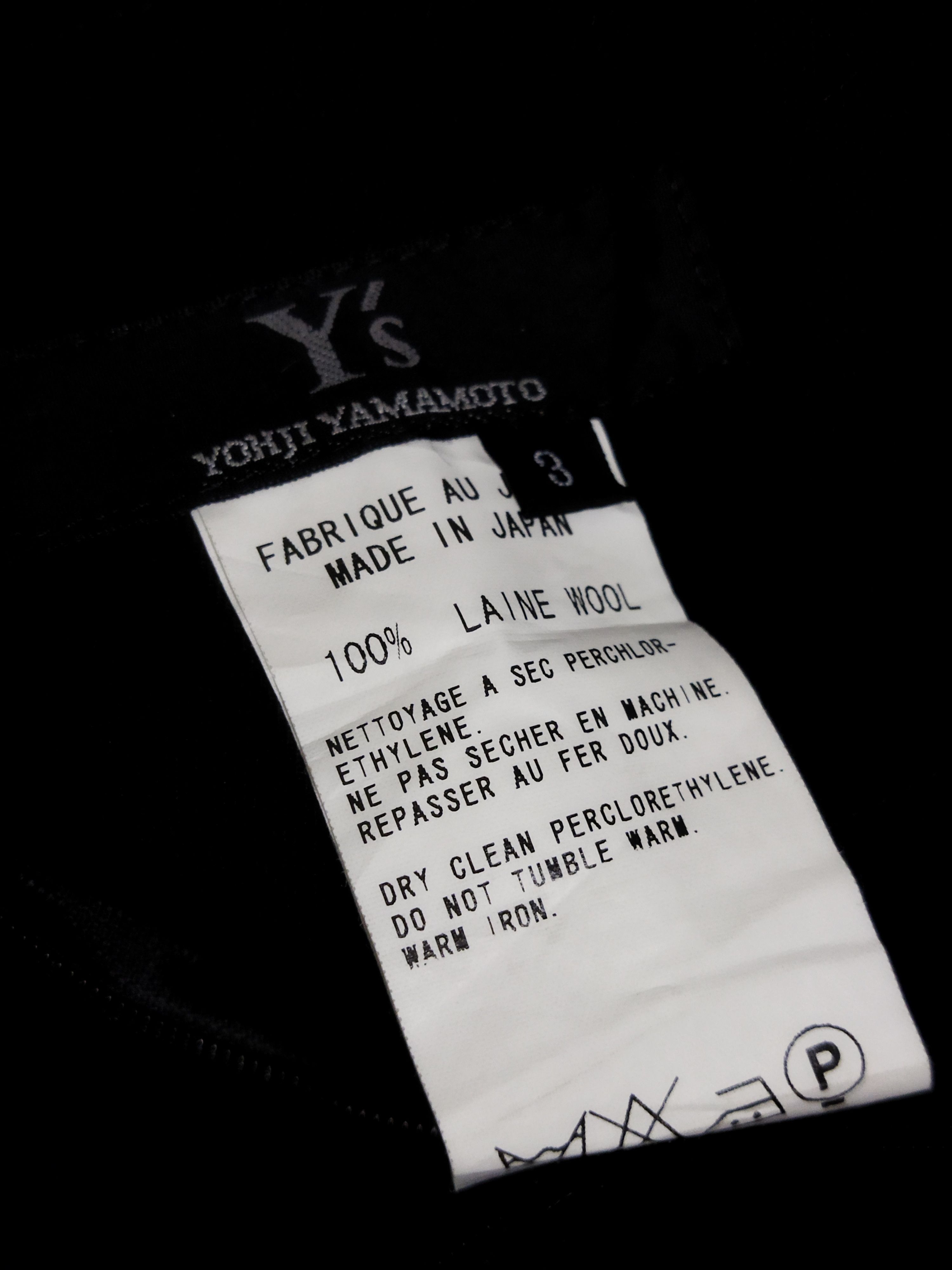Y's Yohji Yamamoto Coat And Asymmetrical Skirt Size S / US 4 / IT 40 - 11 Thumbnail