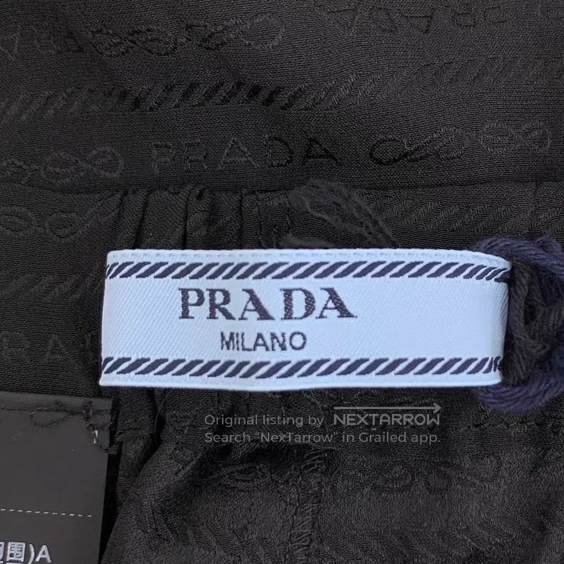 Prada Prada SizeS 22 styles of black mulberry silk casual trouser Size US 31 - 6 Thumbnail