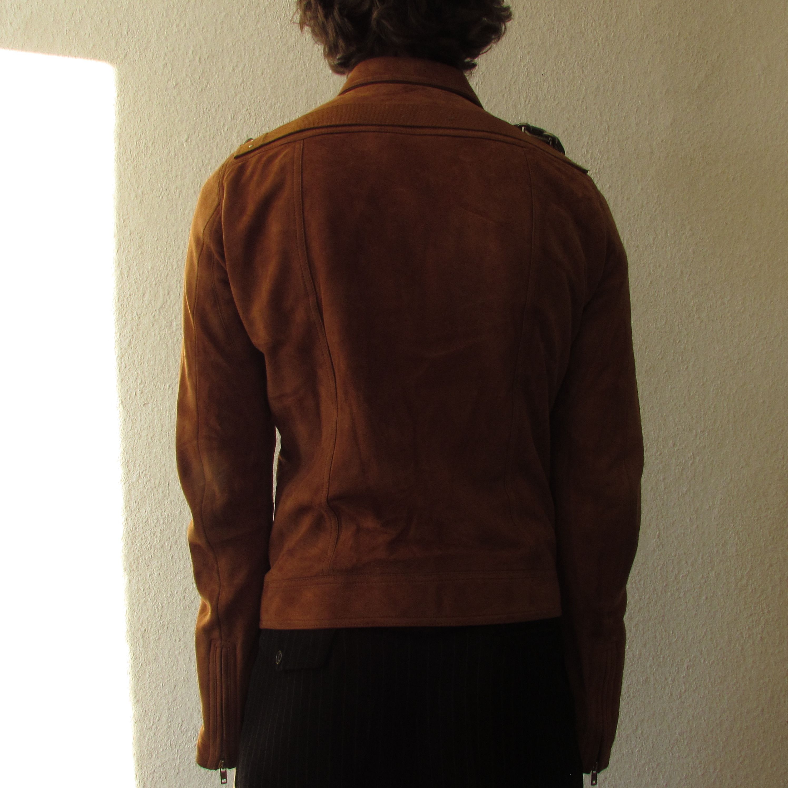 Rick Owens F/W 19 "LARRY" Chain Suede Leather Rotterdam Jacket Size US M / EU 48-50 / 2 - 20 Thumbnail