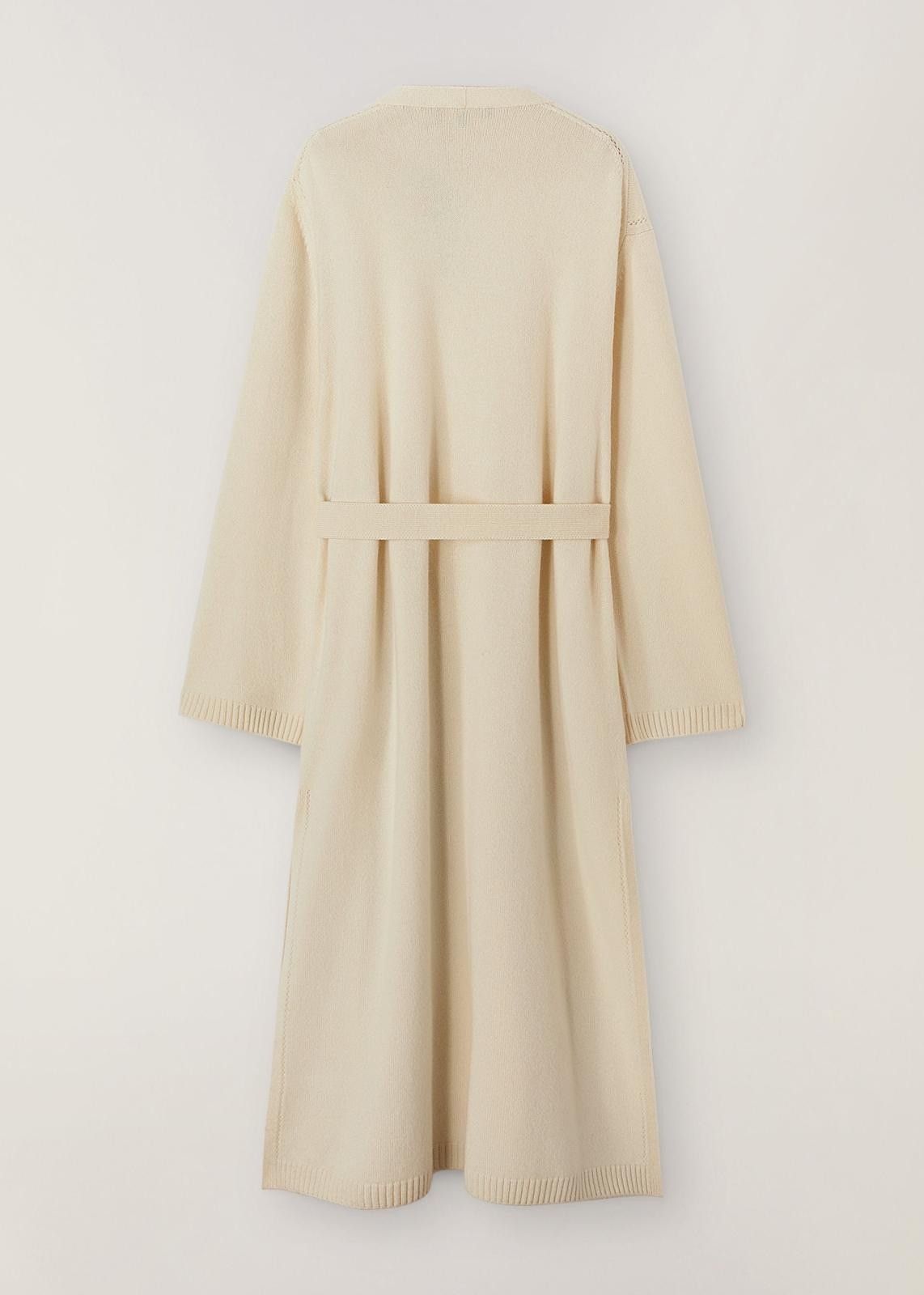 Loro Piana o1srvl11e1024 Cocooning Cashmere Cardigan in Cream Size XS / US 0-2 / IT 36-38 - 2 Thumbnail