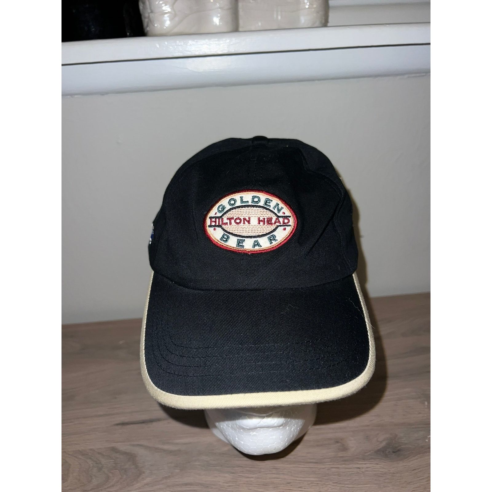 Diamond Head Ahead Headgear Hat Golden Bear Hilton Head Black Cap OS Size ONE SIZE - 1 Thumbnail