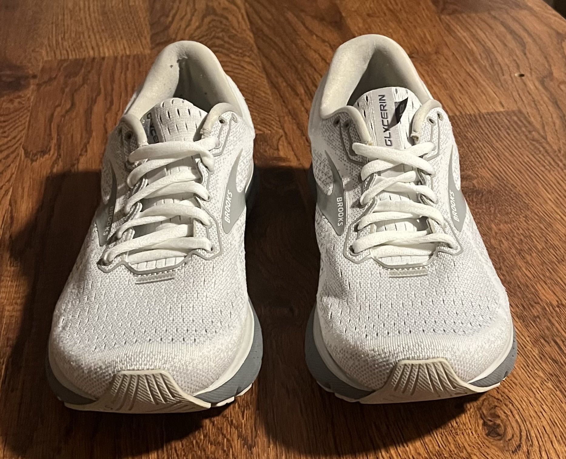 Brooks Brooks Glycerin 18 Running Shoes White Gray Size US 9 / IT 39 - 4 Thumbnail