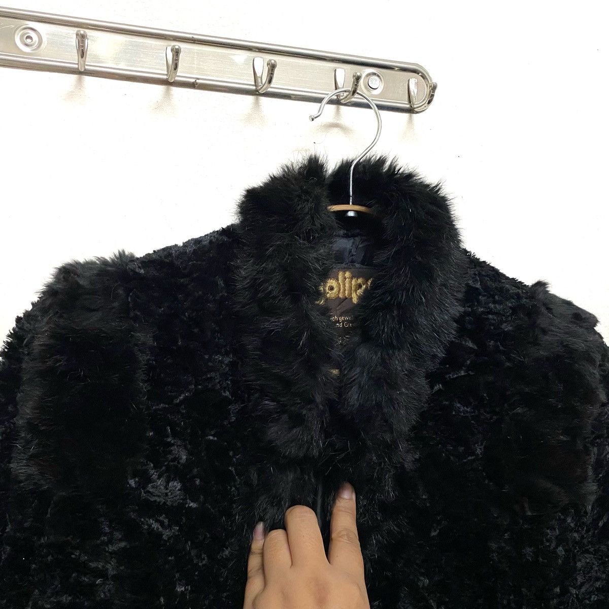 Japanese Brand Rare Faux Fur Jolipel Coat Jacket Size M / US 6-8 / IT 42-44 - 5 Thumbnail