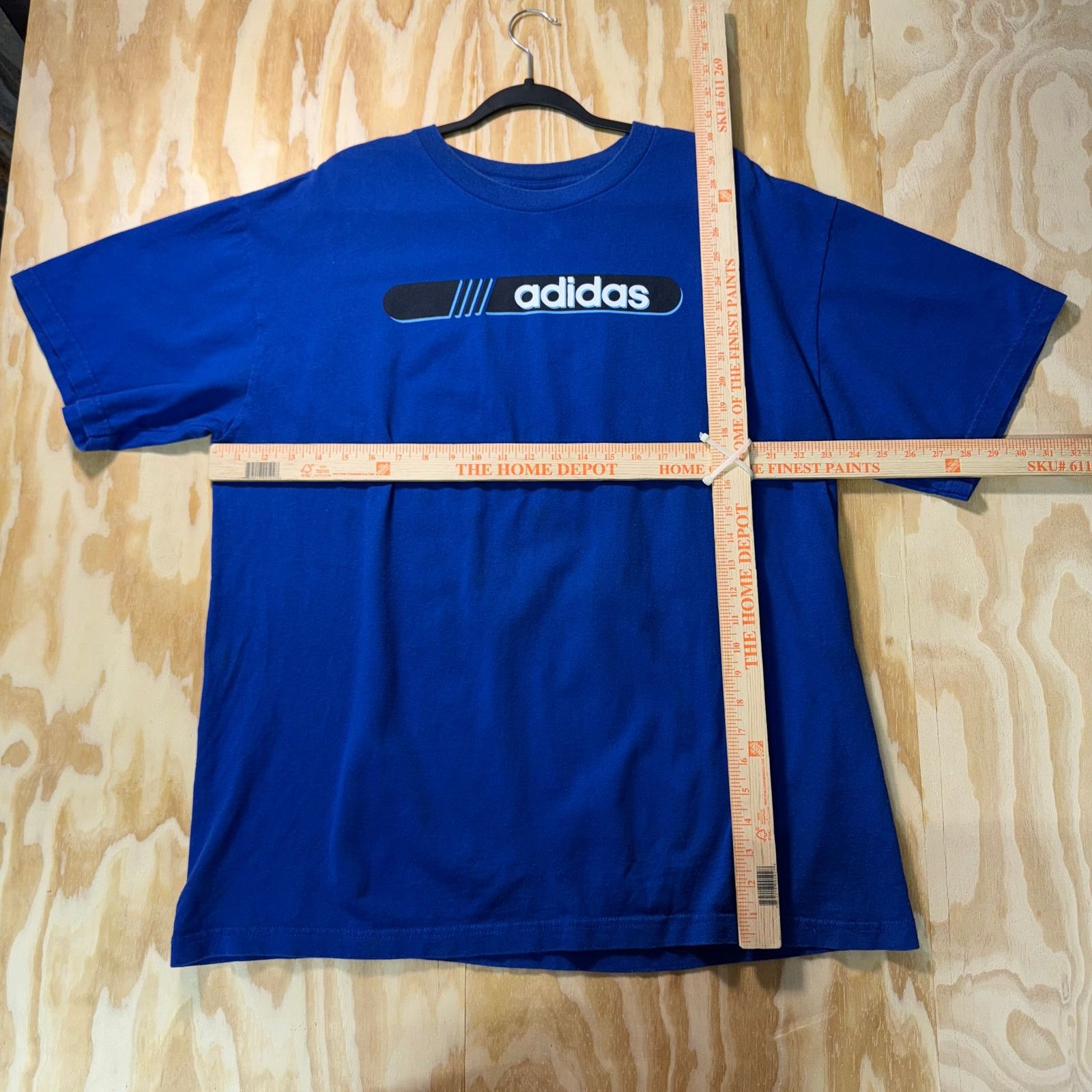 Adidas Vintage Y2K Adidas logo spellout 3 stripes 2000s t-shirt Size US XL / EU 56 / 4 - 5 Thumbnail