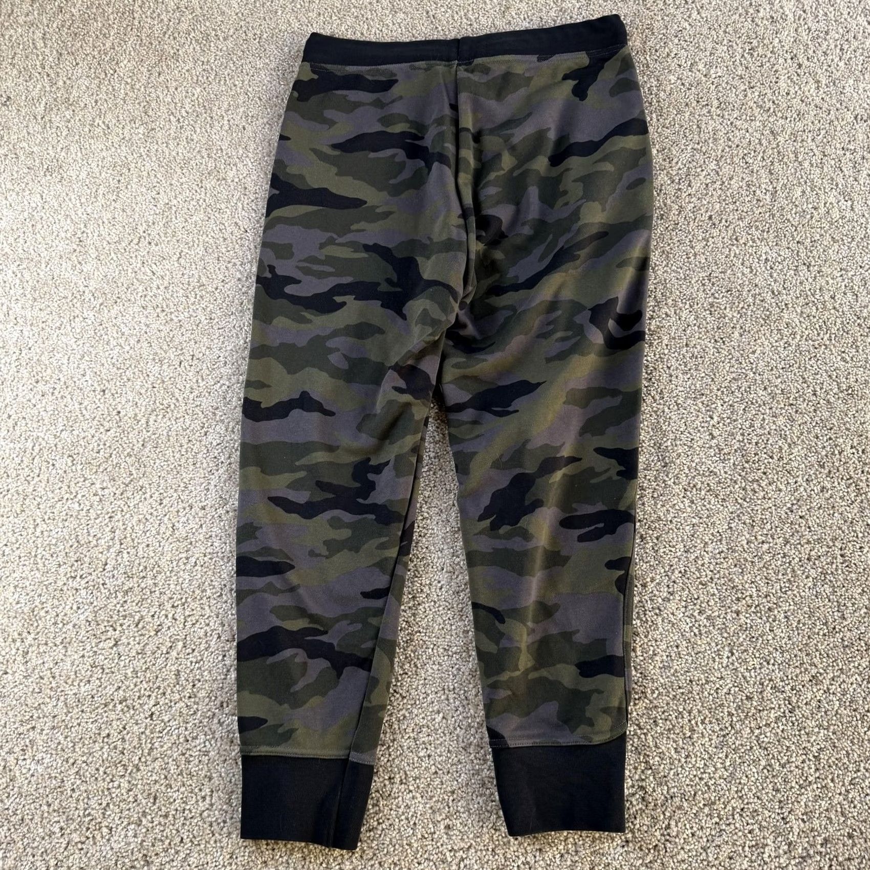Nike Nike Dri-FIT Sweatpants Mens M Green Camo Joggers Elastic Waist Pockets Slim Fit Size US 31 - 4 Thumbnail