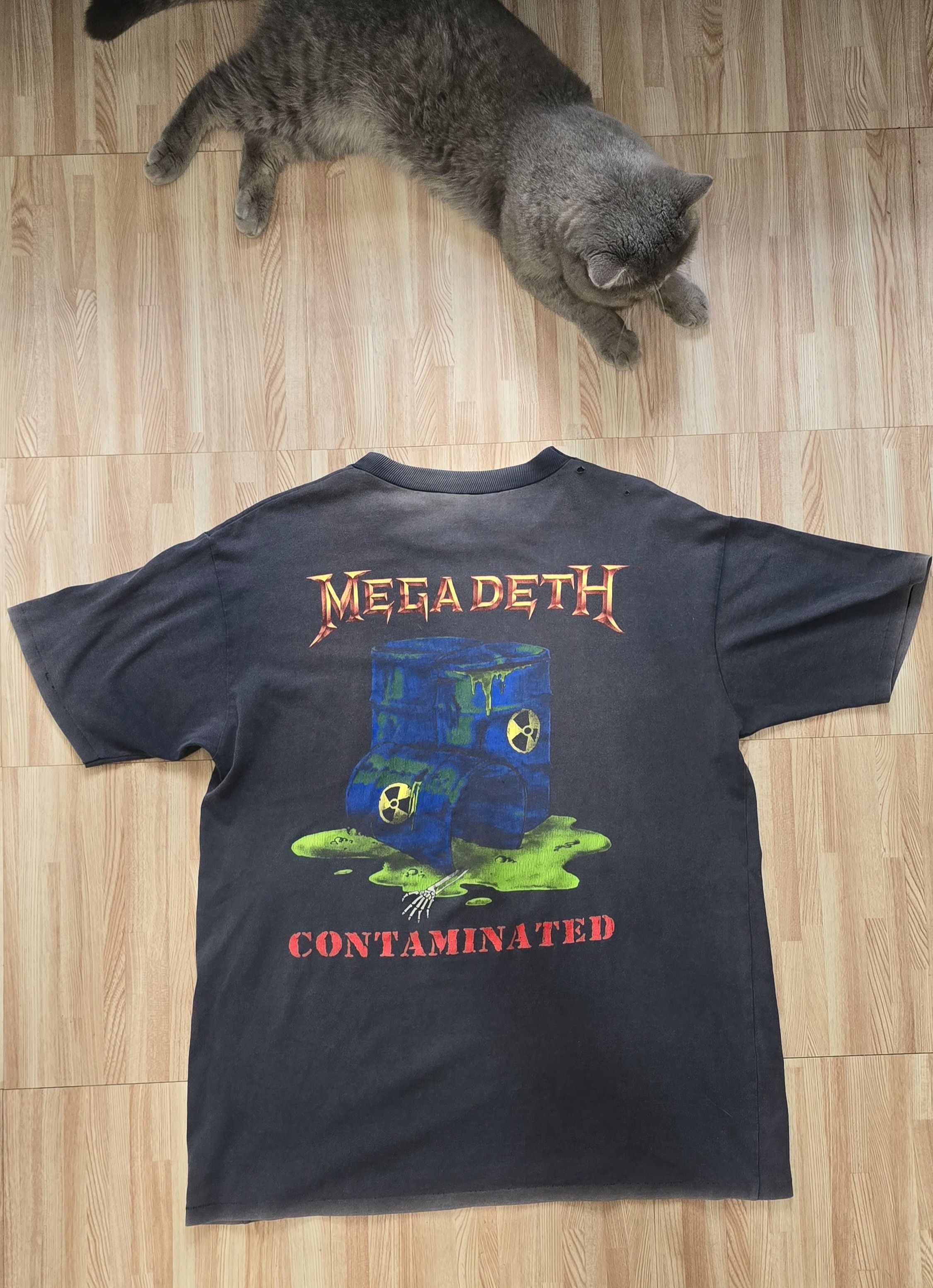 Band Tees × Brockum × Vintage Megadeth Contaminated Size US M / EU 48-50 / 2 - 2 Thumbnail