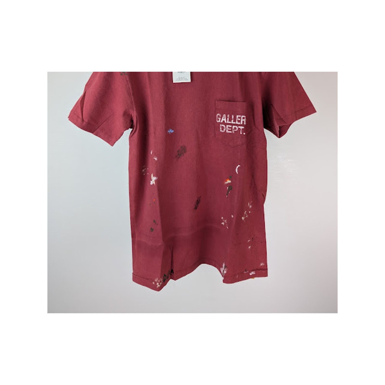 Gallery Dept. o1rshd1 Vintage Logo Painted T-Shirt in Brick Red Size US XXL / EU 58 / 5 - 8 Thumbnail