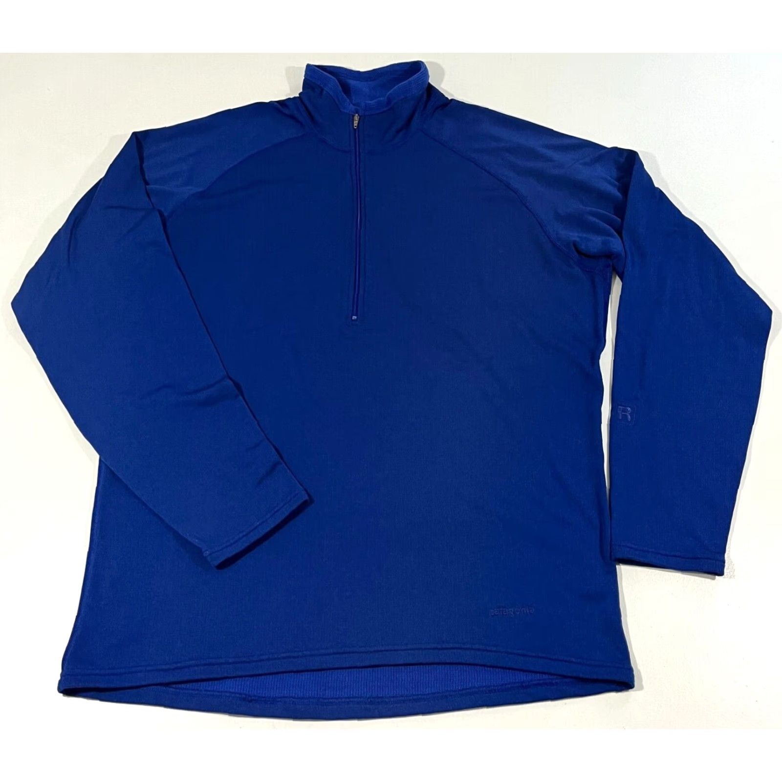 Patagonia VINTAGE Patagonia Men's R.5 Top 1/4 Zip Long Sleeve Pullover Made in USA Sz L Blue Size US L / EU 52-54 / 3 - 3 Thumbnail