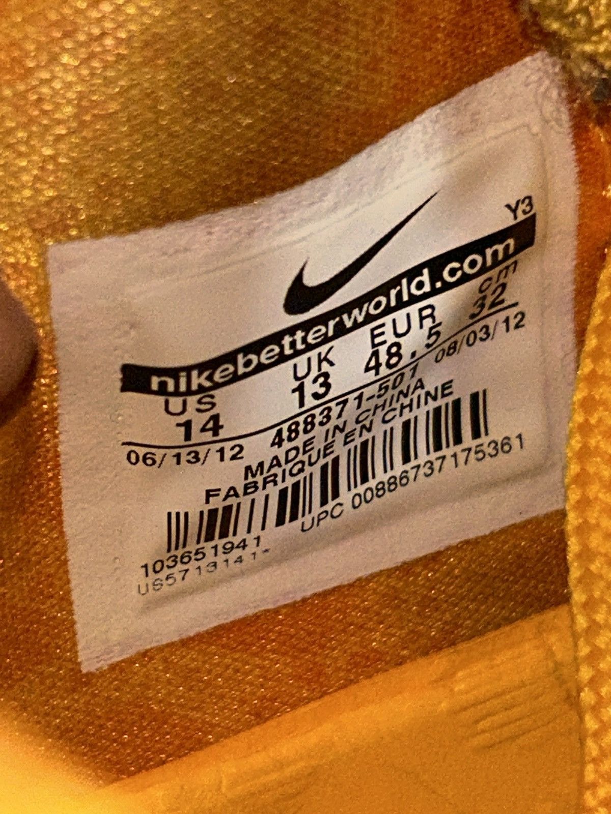 Nike Nike Kobe 7 Yin and Yang 488371-501 size 14 Size US 14 / EU 47 - 5 Thumbnail