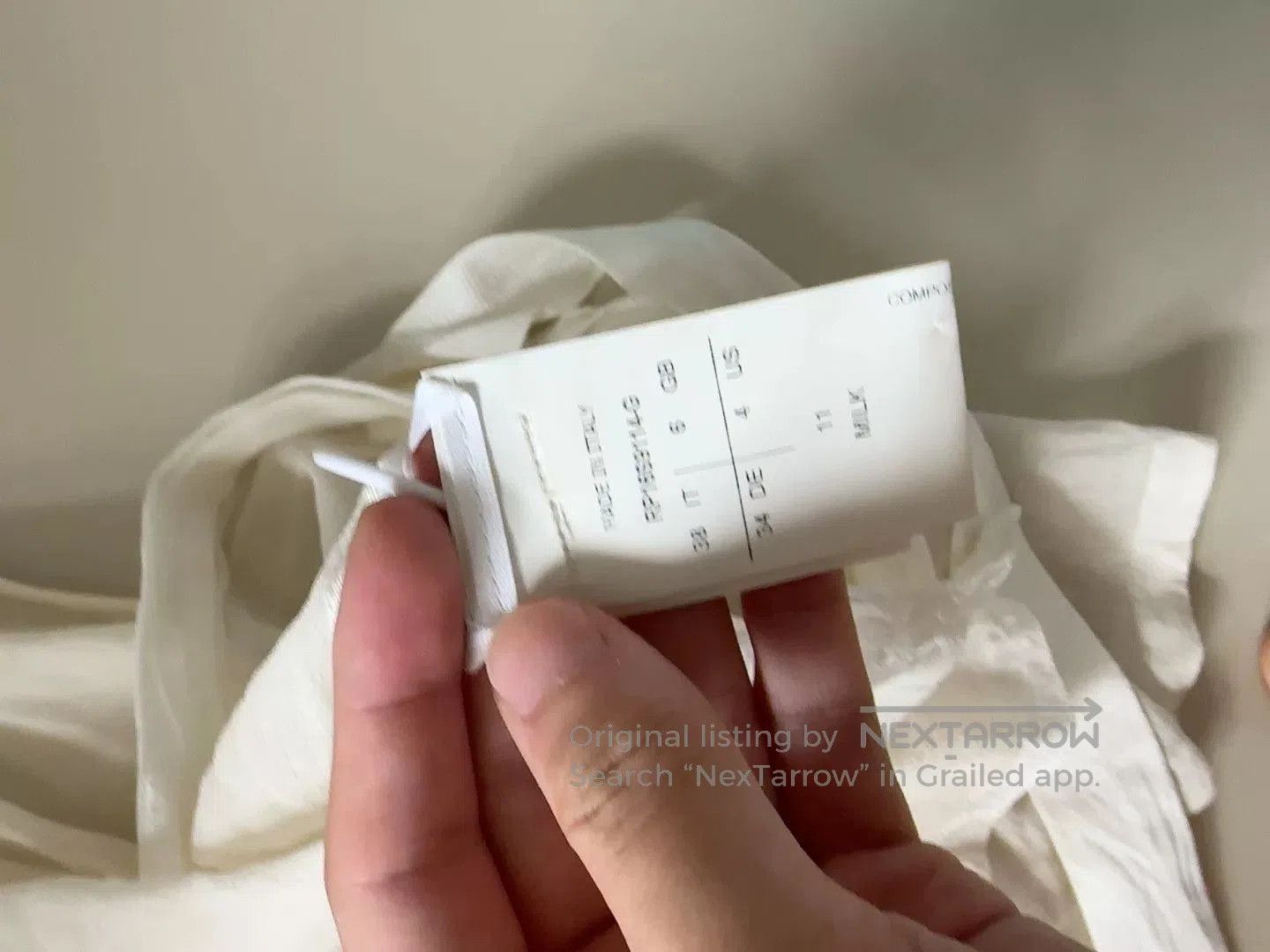 Rick Owens Rick Owens White Sash Open Front Top. Size XS / US 0-2 / IT 36-38 - 6 Thumbnail