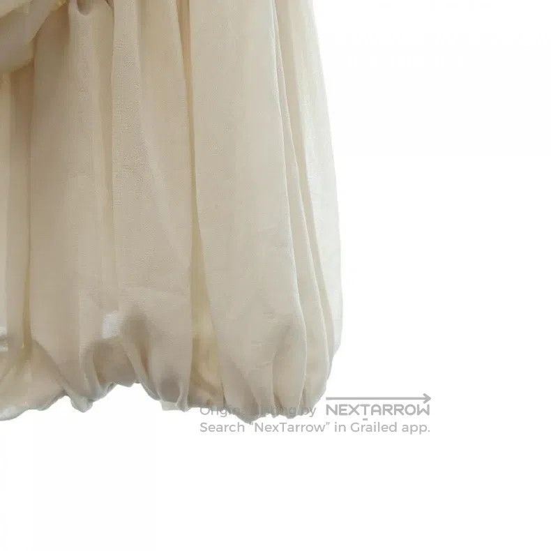 Comme des Garcons Comme Des Garcons size S Beige Design Skirt Size 23" - 5 Thumbnail