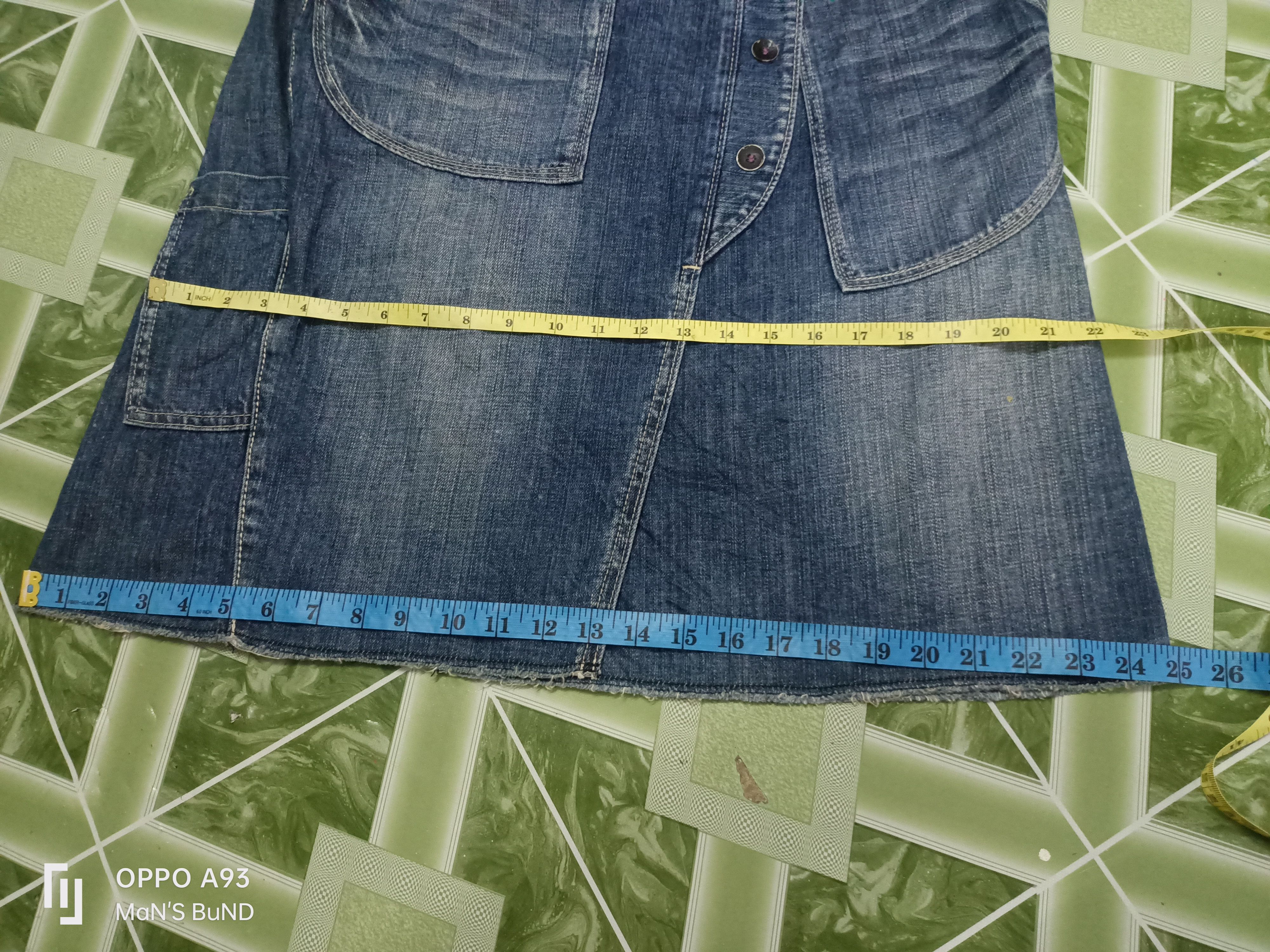 Japanese Brand × Vintage Vintage ANTGAUGE Skirt Denim Size 31" - 16 Thumbnail