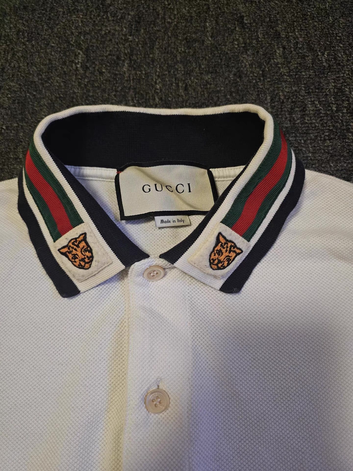 Gucci Gucci Short Sleeve Polo Shirt Size US M / EU 48-50 / 2 - 3 Thumbnail