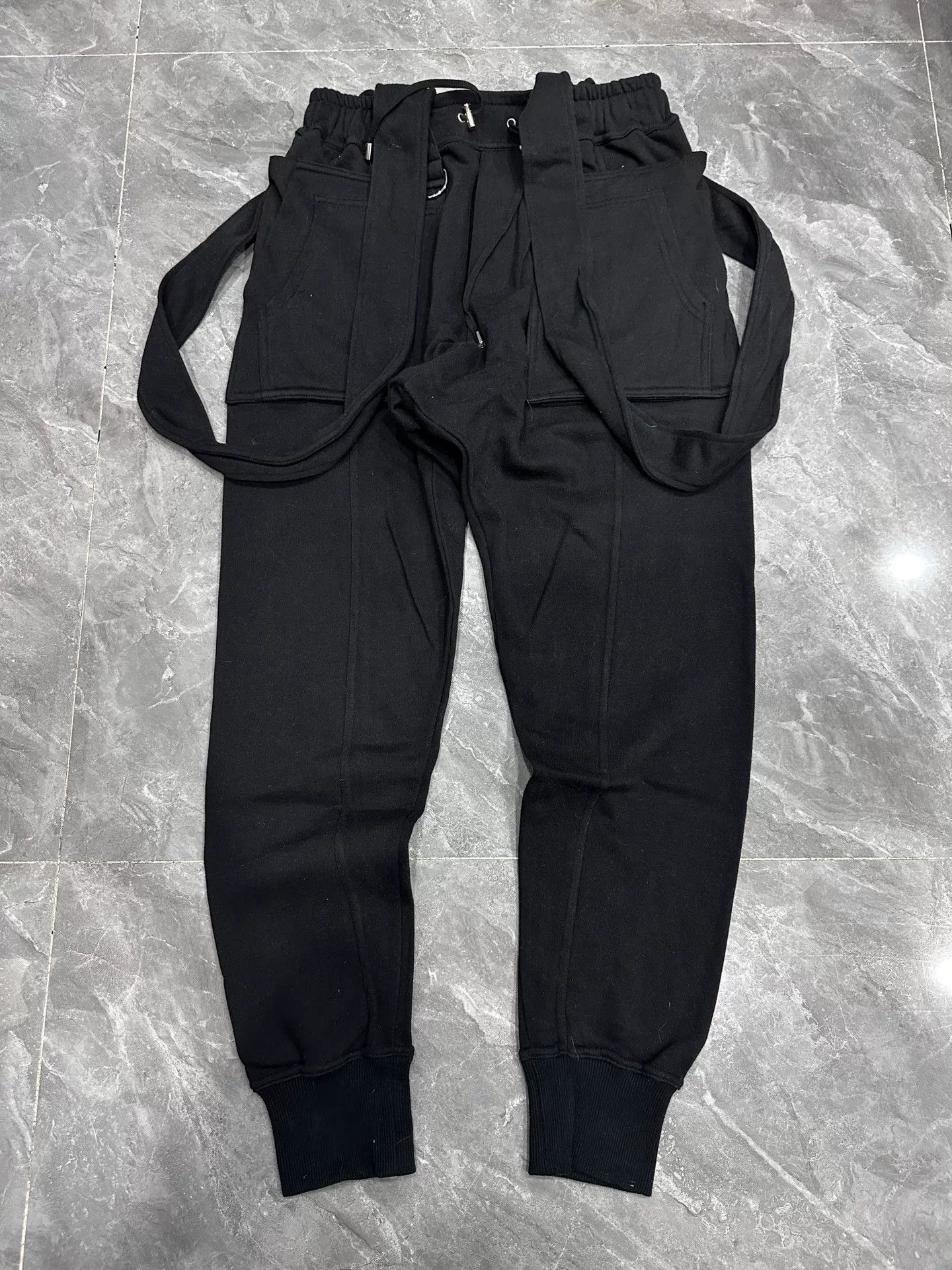 Balmain Balmain Black Wide-Pocket Trousers Size US 32 / EU 48 - 1 Thumbnail